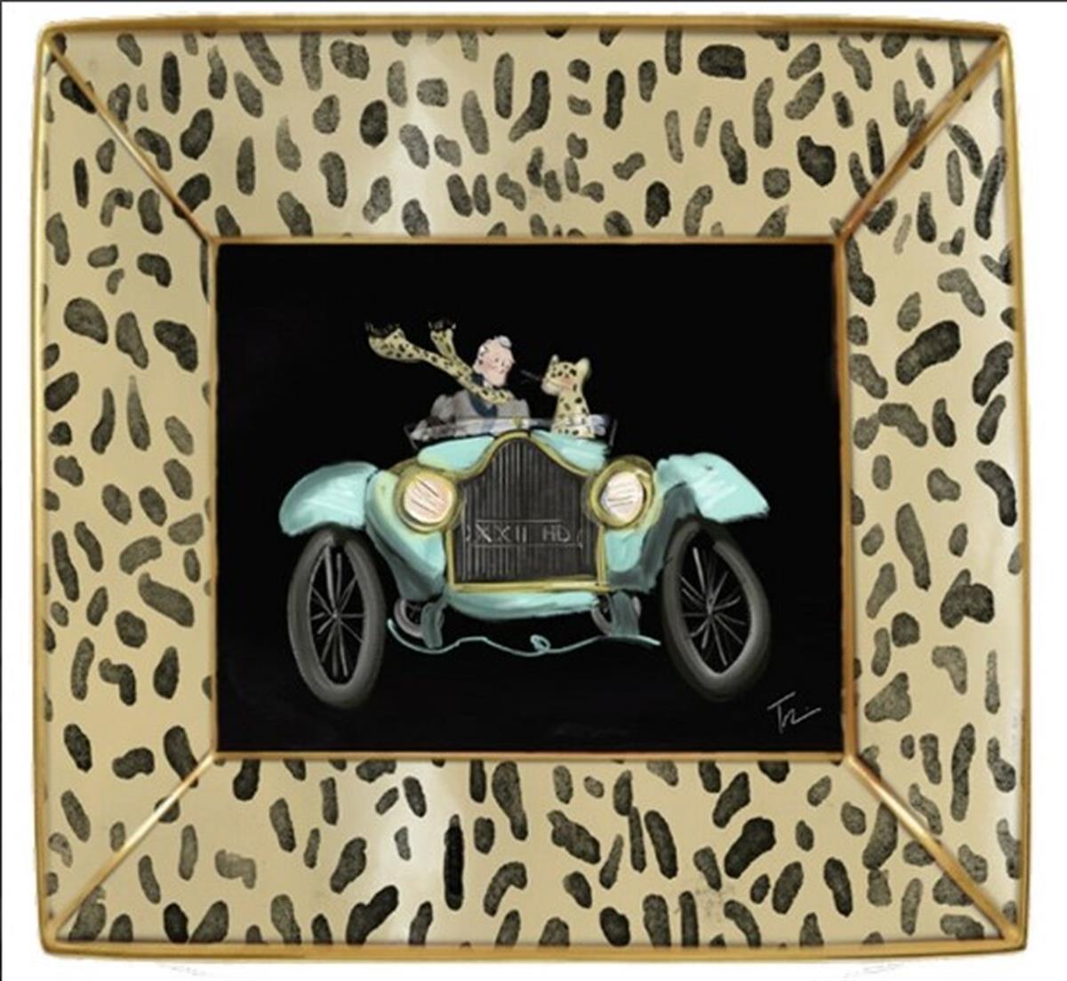 Design of LuxuryHALCYON DAYSBCTRE02STGHalcyon Days Roaring & Exploring Square Tray