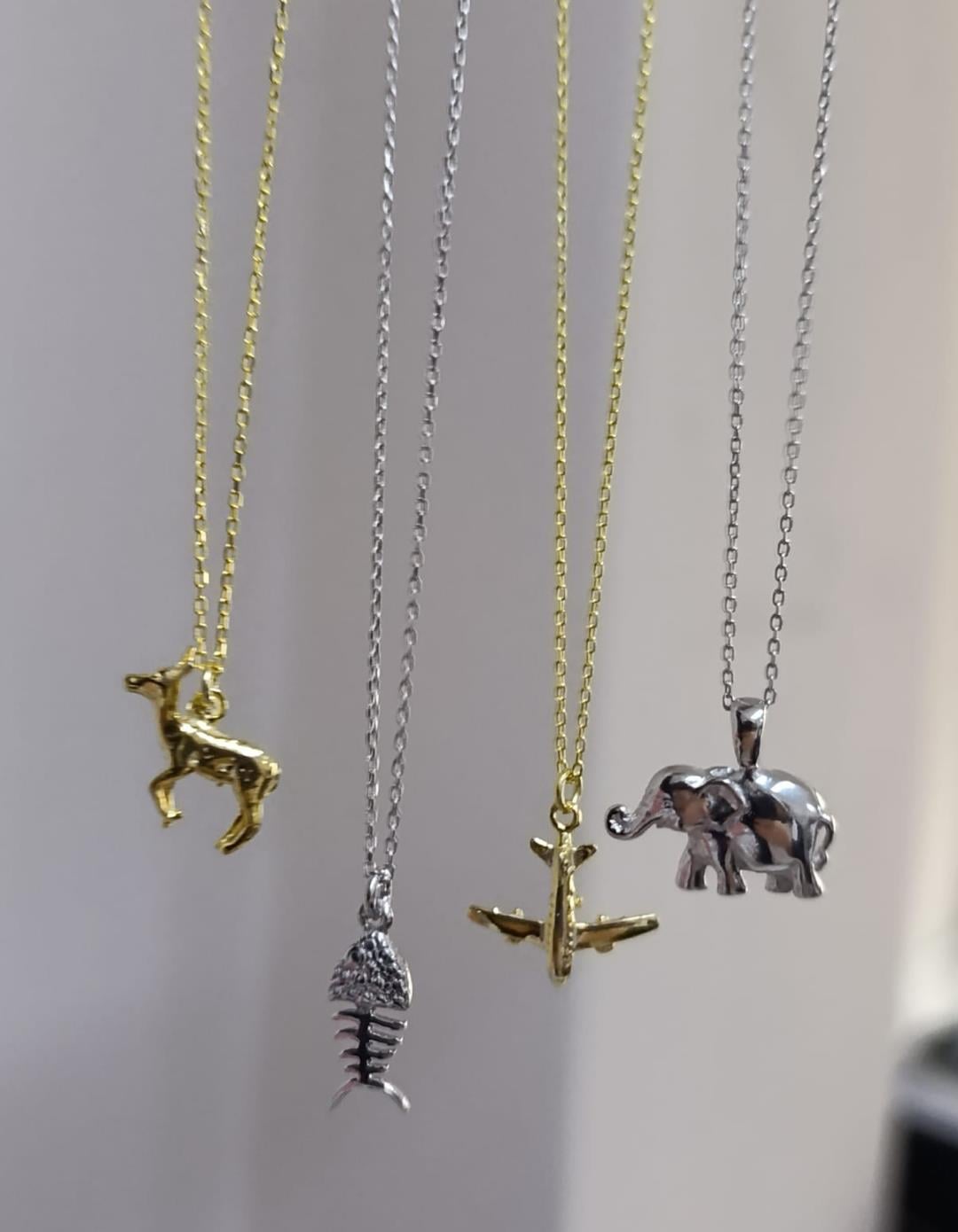 Charm Kolye - 925 Ayar Gümüş 