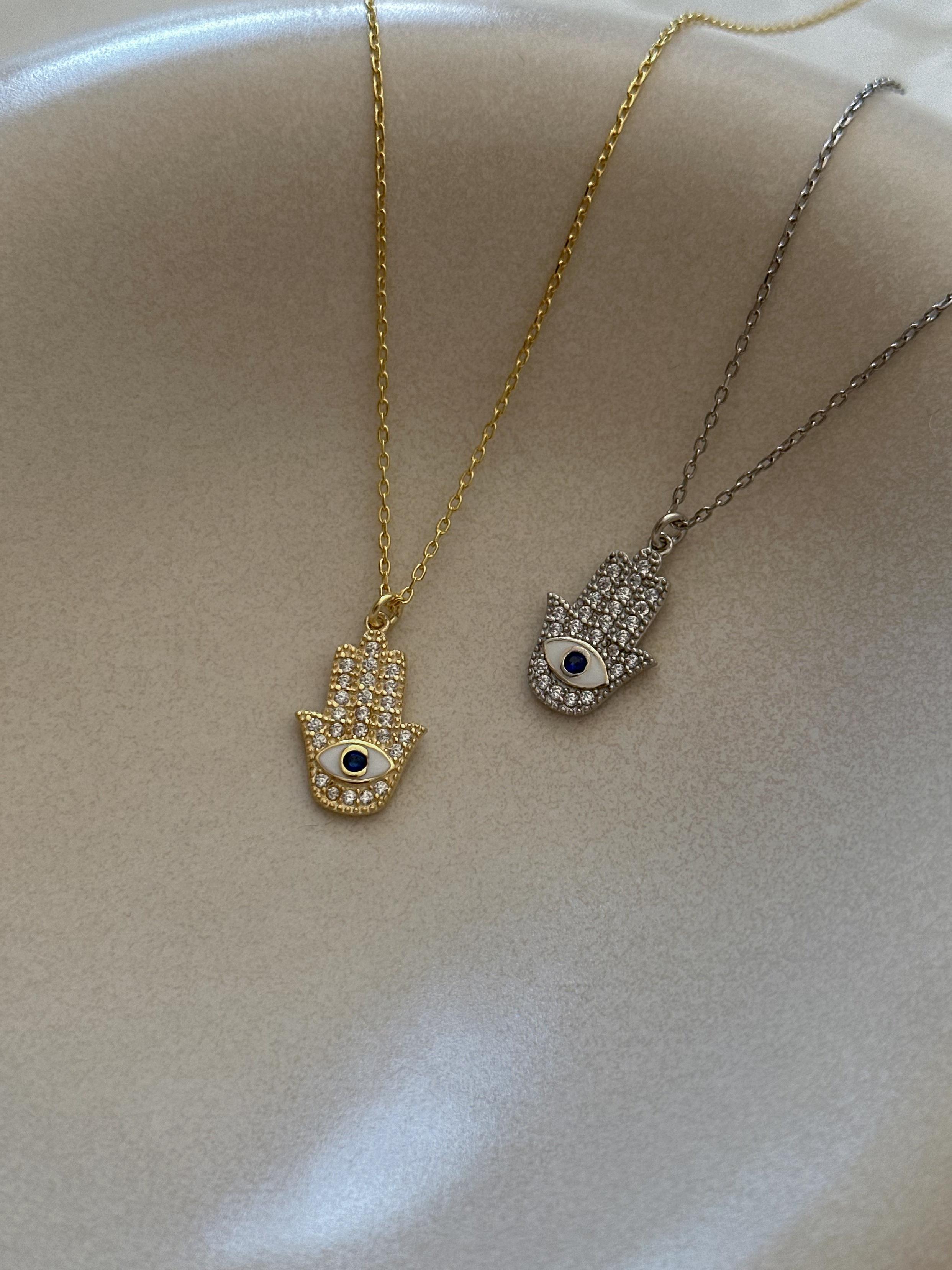 Fatma Ana Figürlü Kolye  - 925 Ayar Gümüş