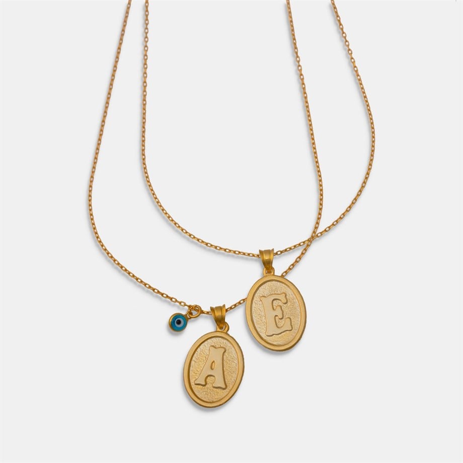 Harf Kolye - 925 Ayar Gümüş