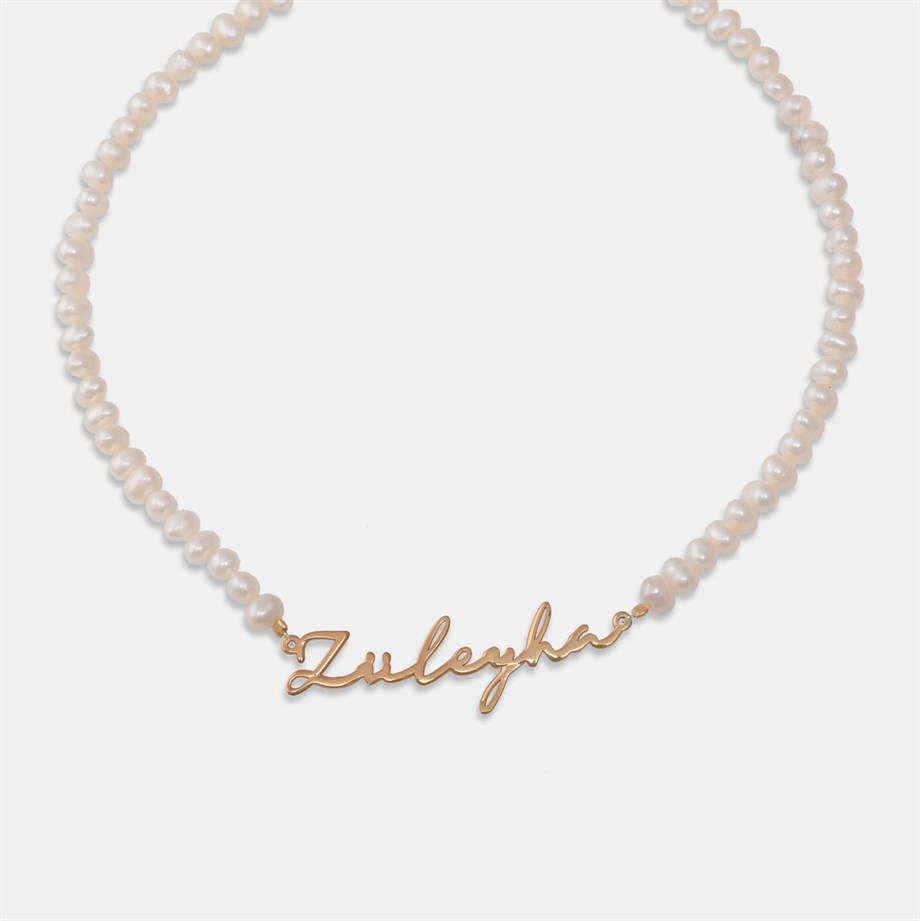 İnci İsim Kolye