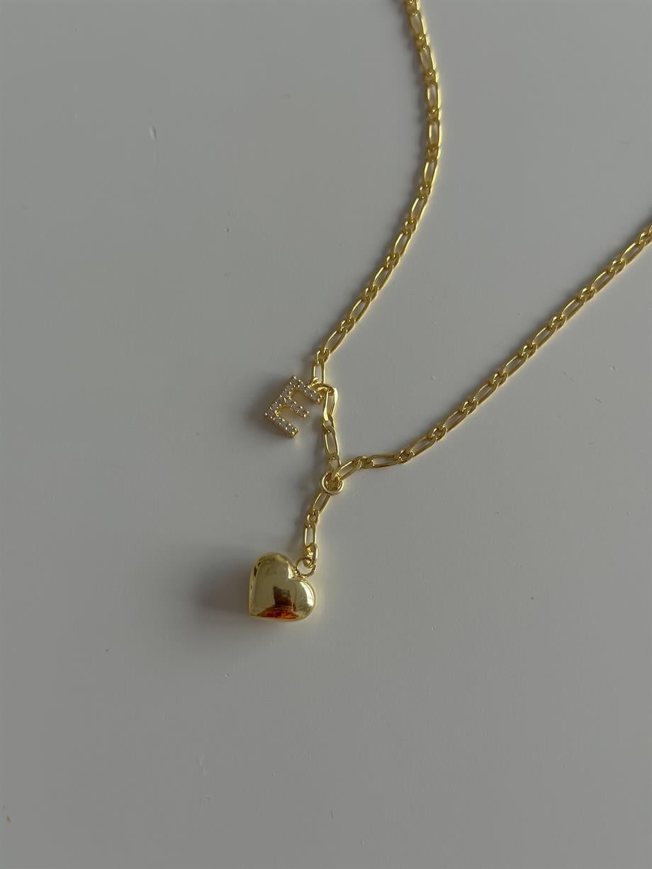 Kişiye Özel Harf Kolye - 925 Ayar Gümüş