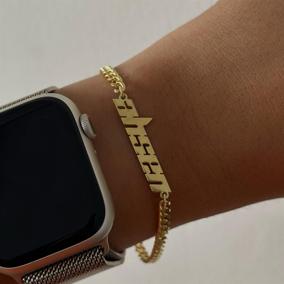 Kişiye Özel Planet Bileklik - 925 Ayar Gümüş