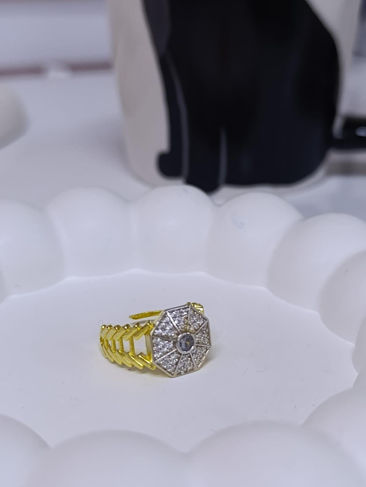 Taşlı Yüzük - 925 Ayar Gümüş