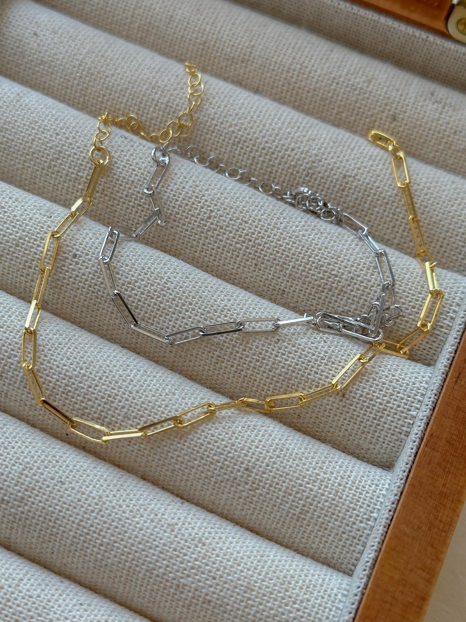 Zincir Bileklik -  925 Ayar Gümüş