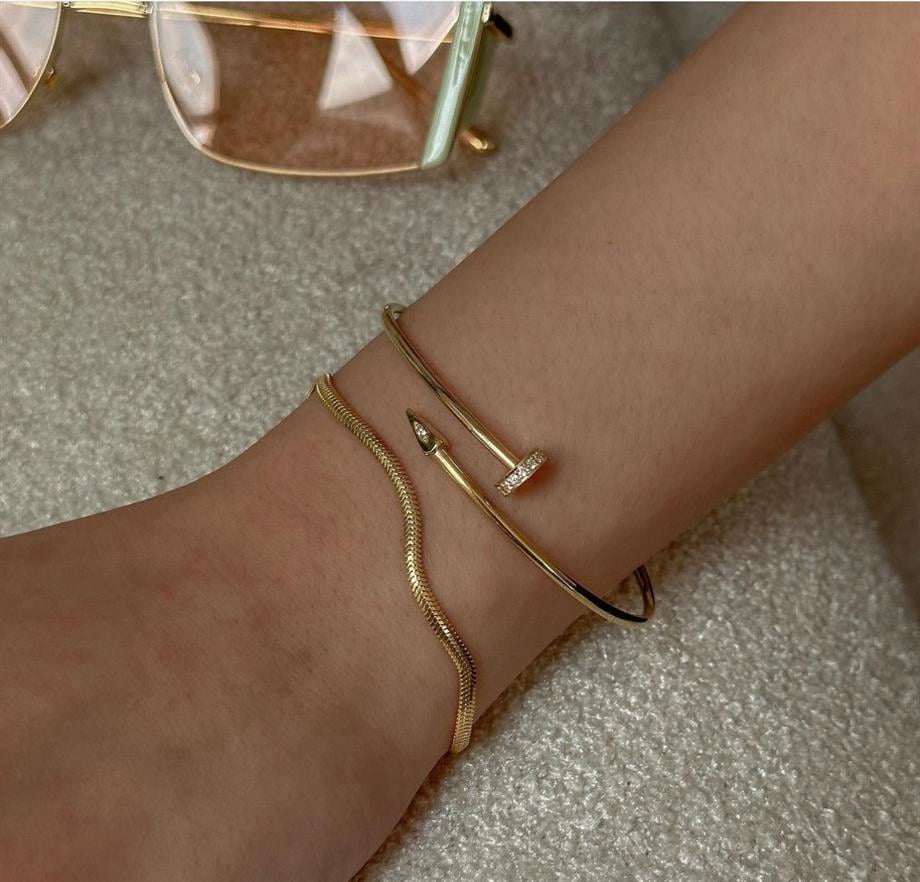 Çivi Bileklik - TEK  - 925 Ayar Gümüş