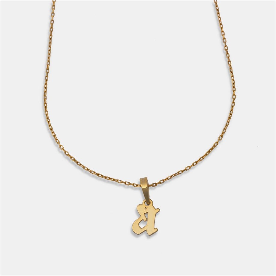 Harf Kolye - 925 Ayar Gümüş