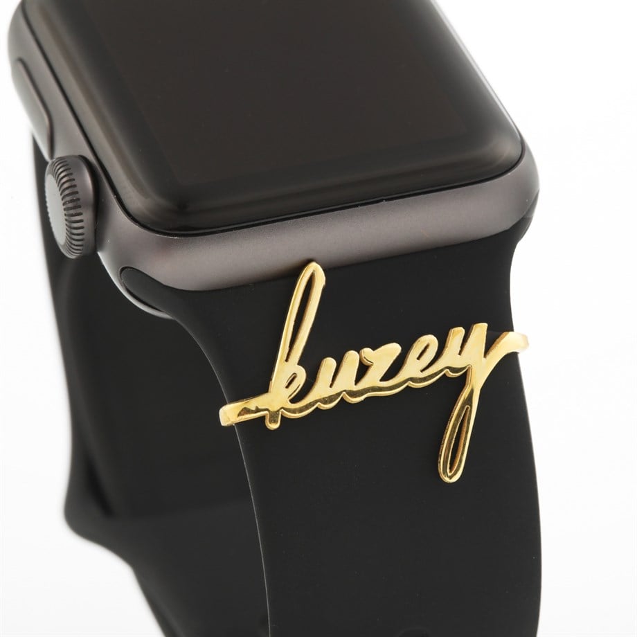 Kişiye Özel El Yazısı İsimli Watch Aksuar (925 Ayar Gümüş)