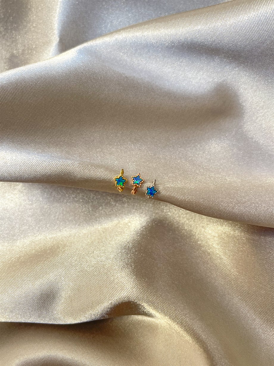 Minik Opal Taşlı Piercing