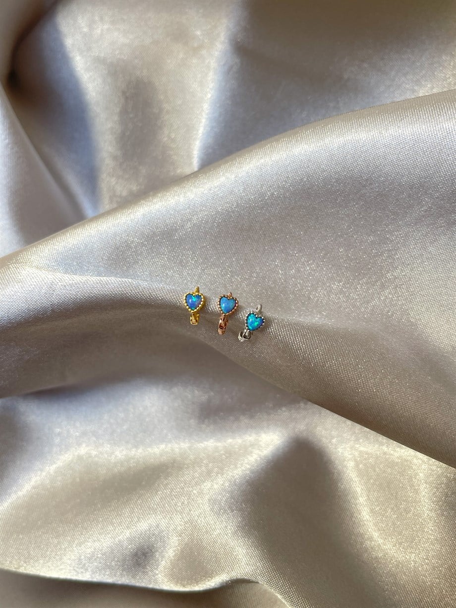 Minik Opal Taşlı Piercing