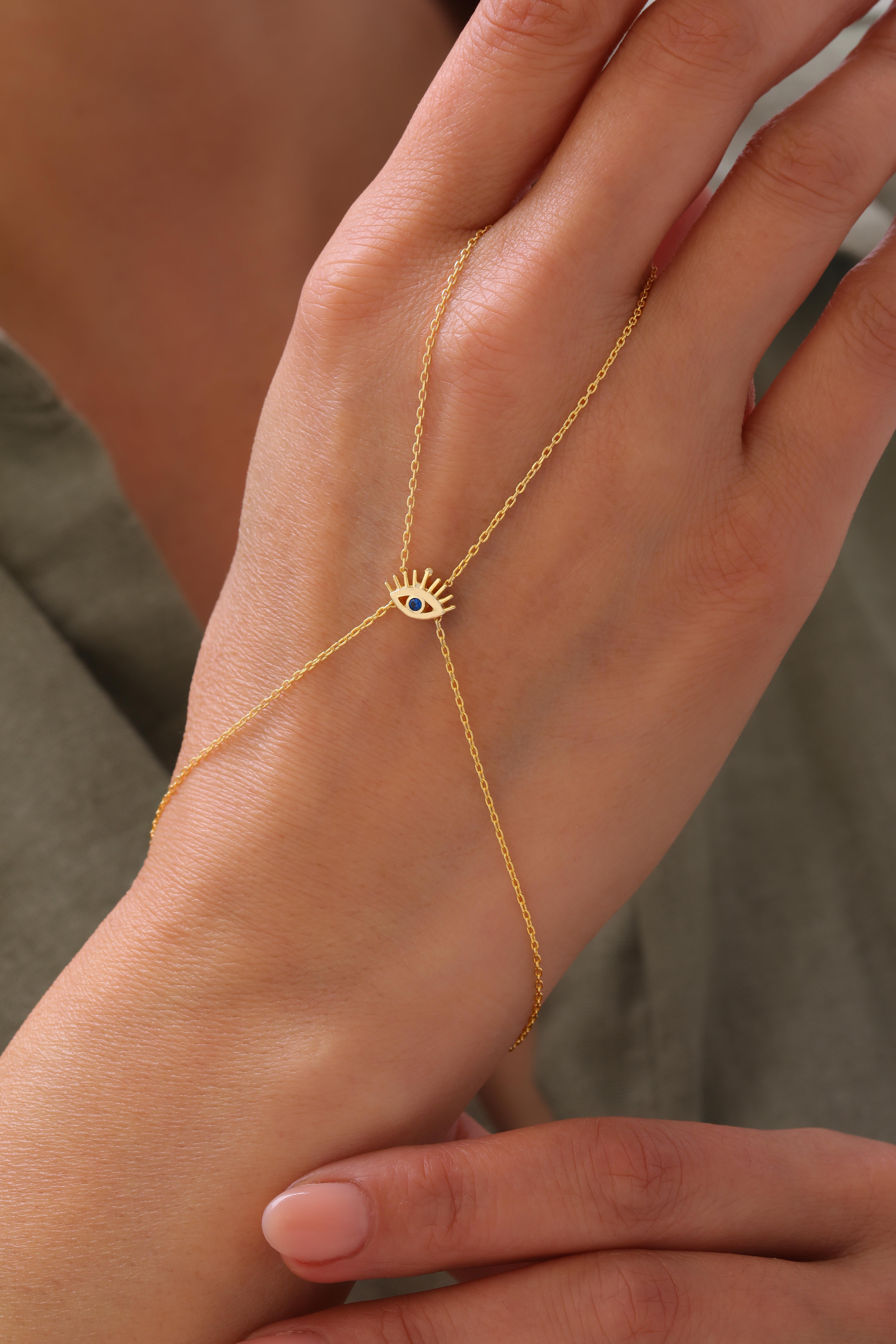 Minimal Göz Şahmeran - 925 Ayar Gümüş
