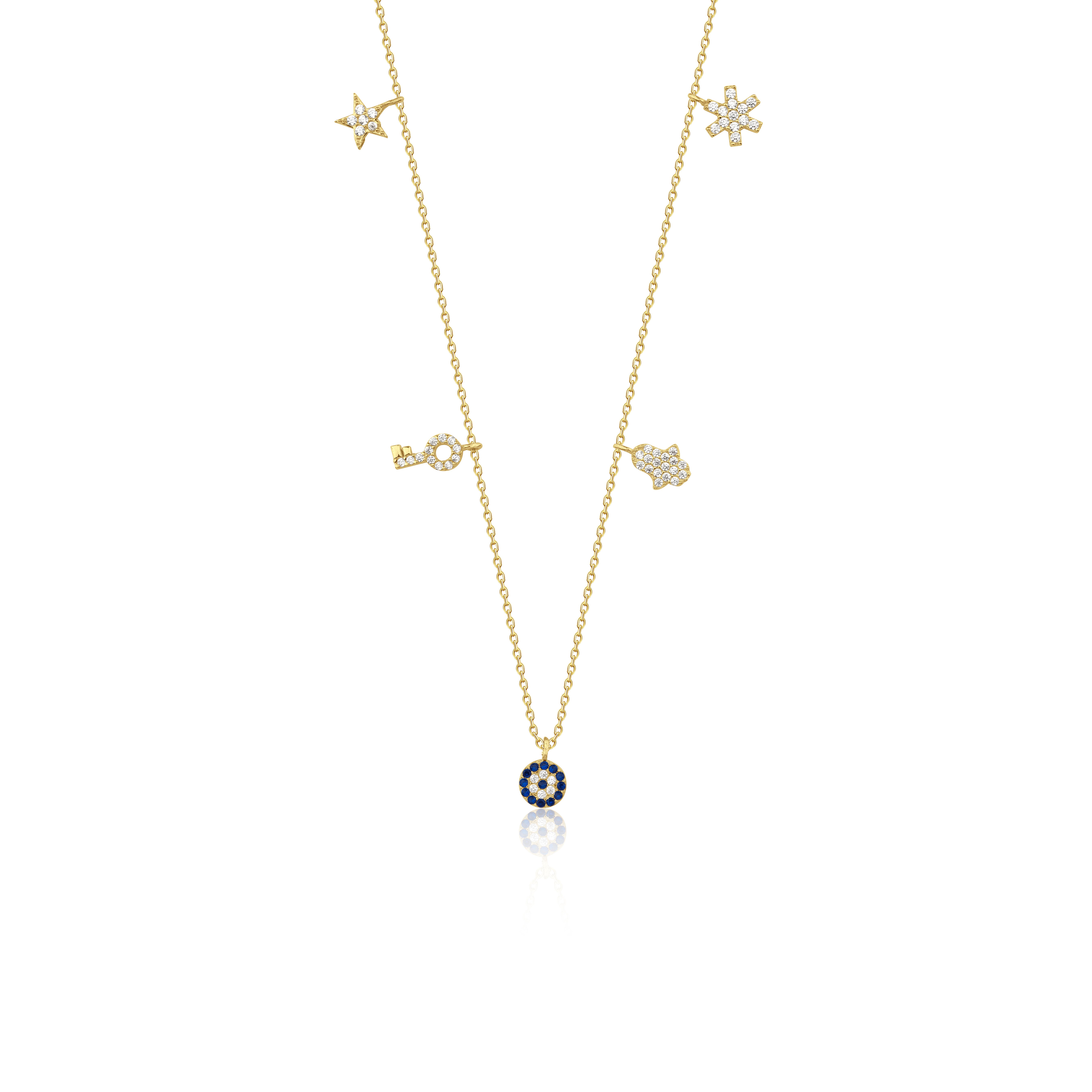 Şans Kolyesi - 925 Ayar Gümüş