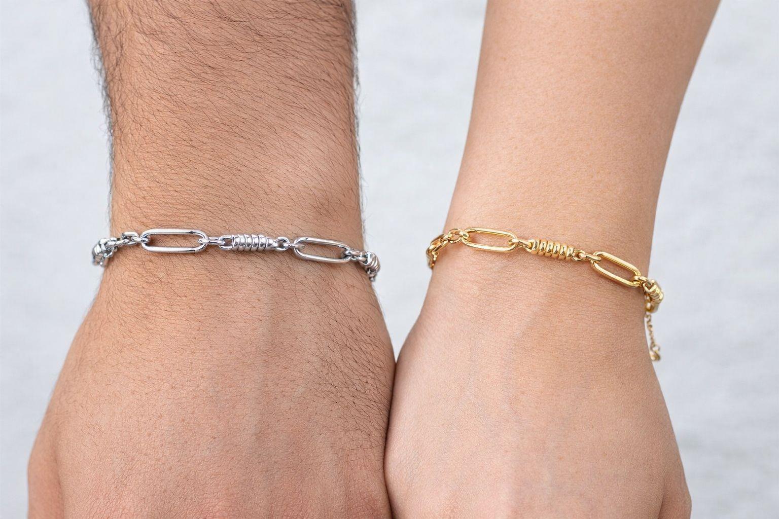 Unisex Trend Bileklik-925 Ayar Gümüş