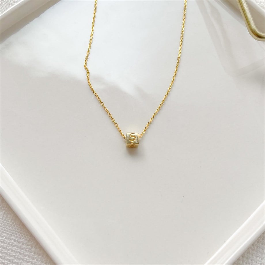 Zar Harf Kolye - 925 Ayar Gümüş