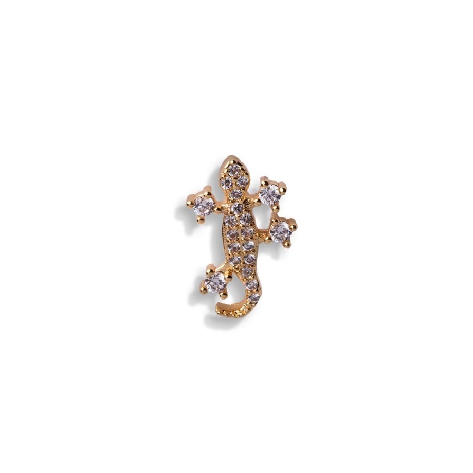 Zircon Taşlı Piercing - Titanyum
