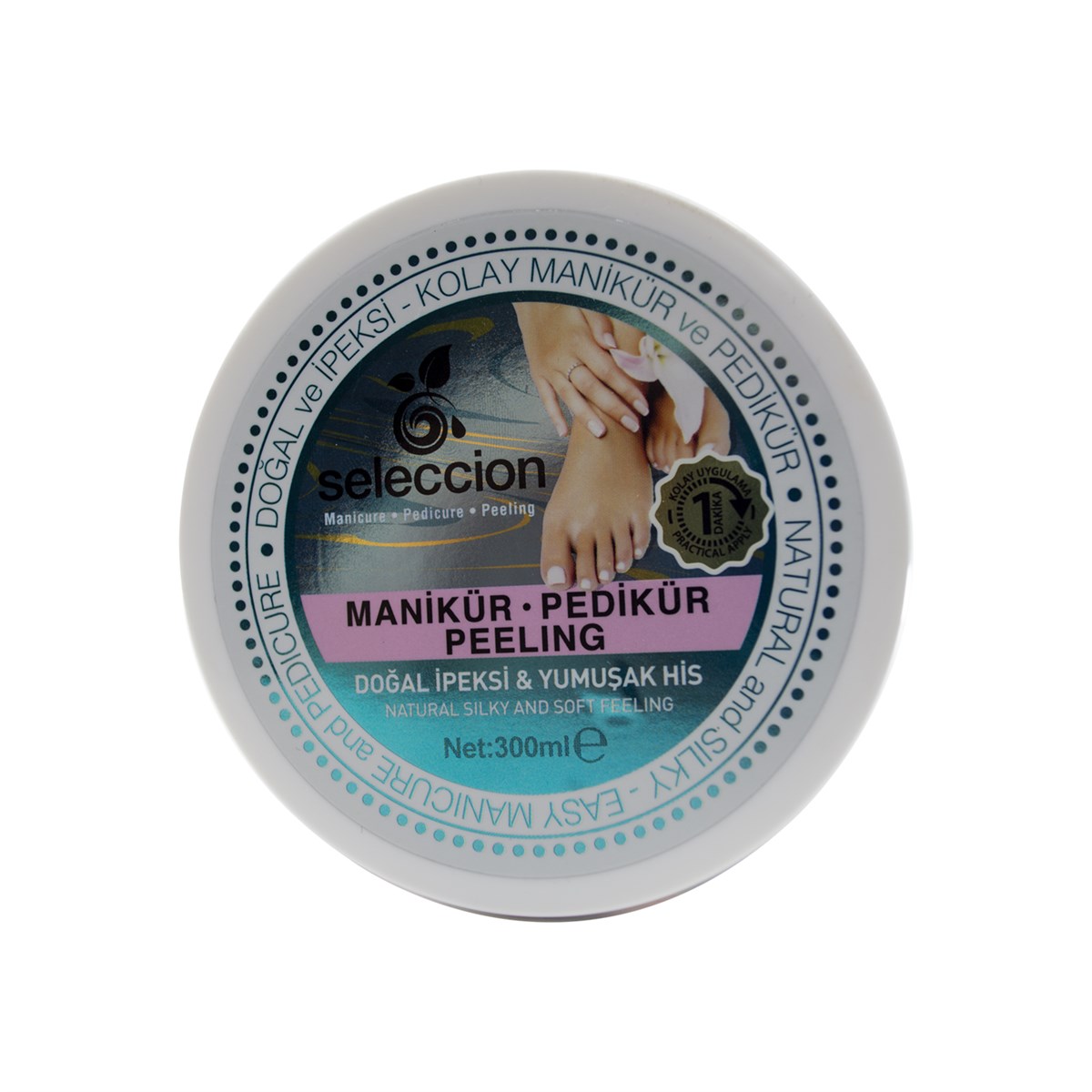 Seleccıon NaturelSeleccion Manikür Pedikür Peelıng 300 Ml Doğal İpeksi & Yumuşak His
