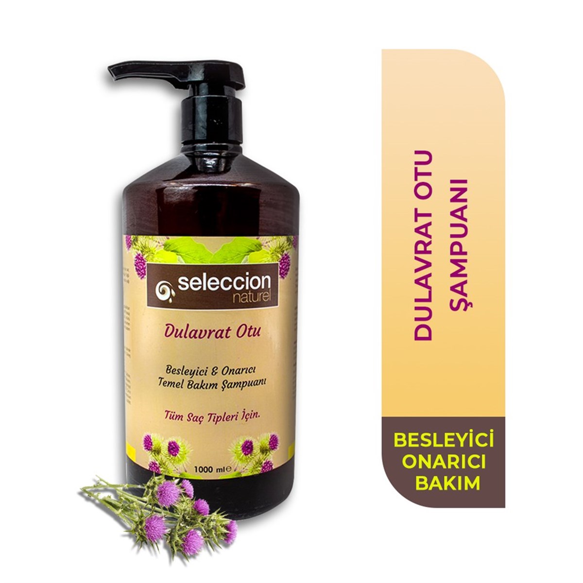 Seleccıon NaturelSeleccion Naturel 1000Ml  Şampuan Dulavrat Otu 