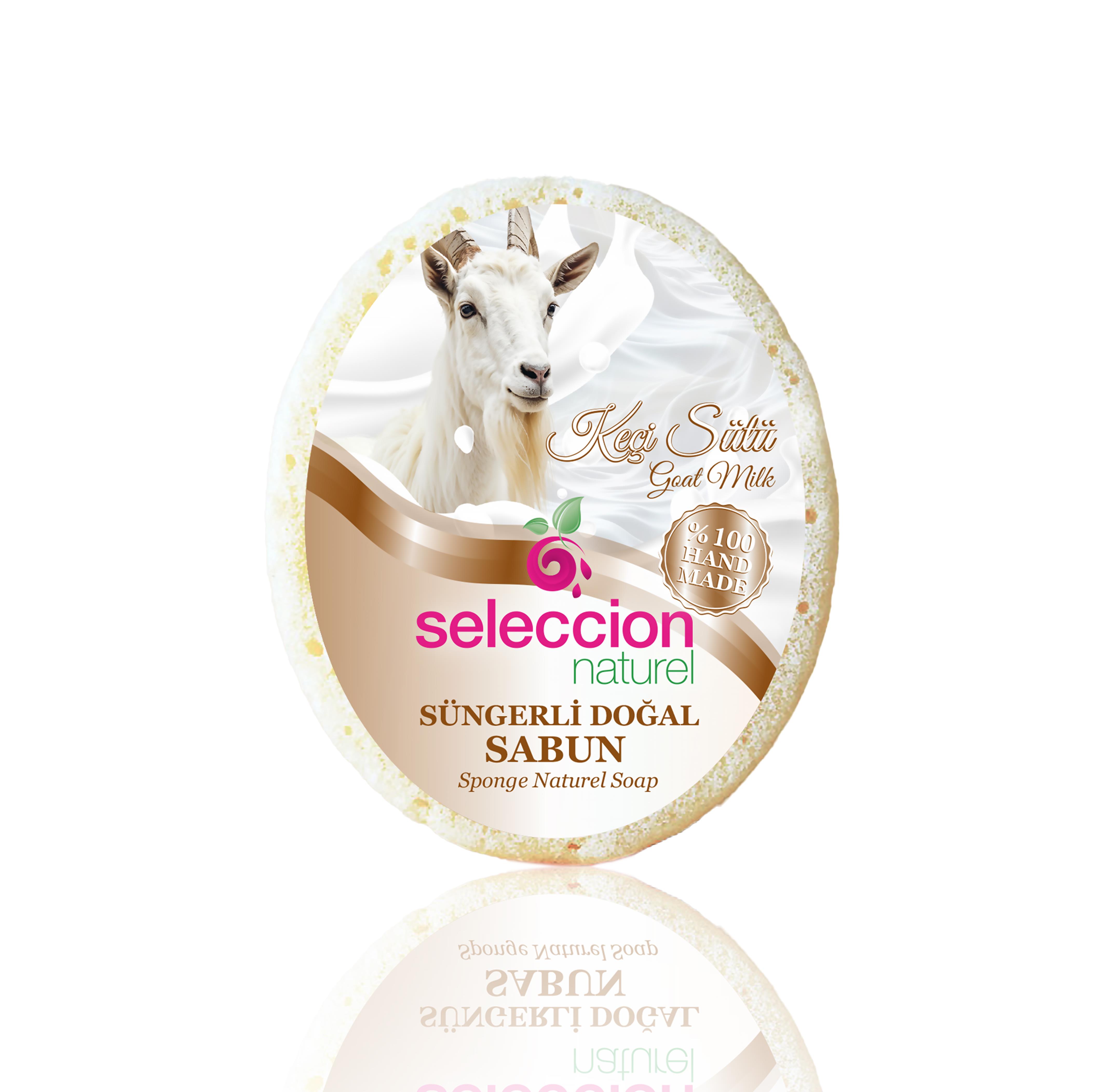 Seleccion NaturelSeleccion Naturel Süngerli Sabun Keçi Sütü 150gr.