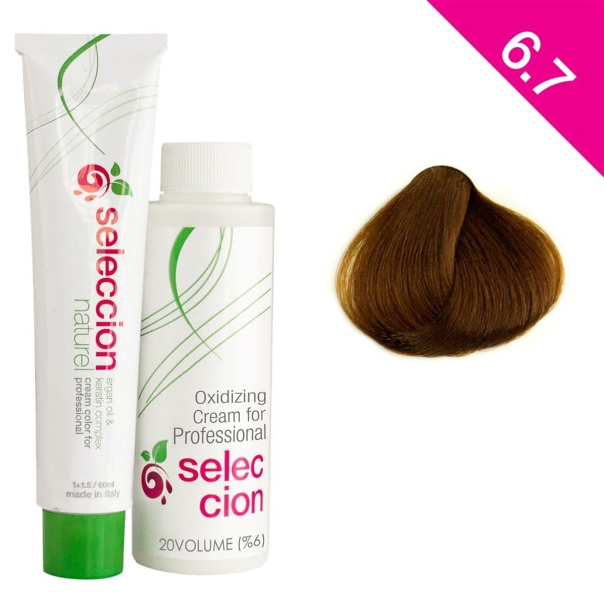 Seleccıon NaturelSeleccion Saç Boyası 60 Ml 6.7 Fındık Kabuğu