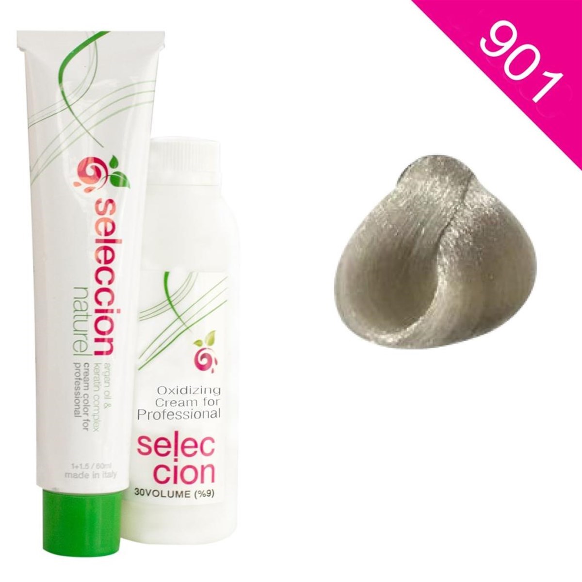 Seleccıon NaturelSeleccion Saç Boyası 60 Ml 901 Ultra Açık Küllü Sarı