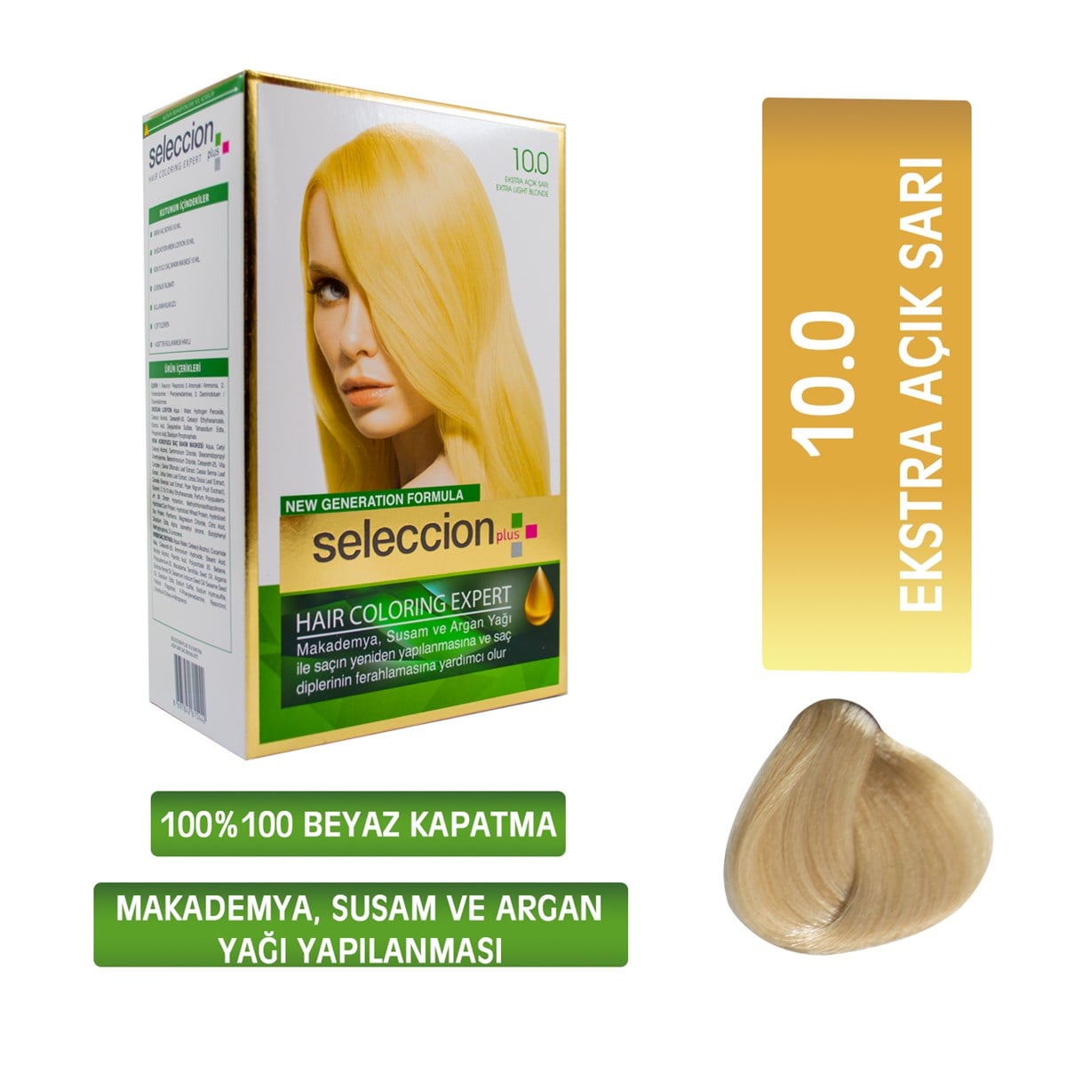 Seleccıon PlusSeleccion Plus Set Boya 10.0 Ekstra Açık Sarı