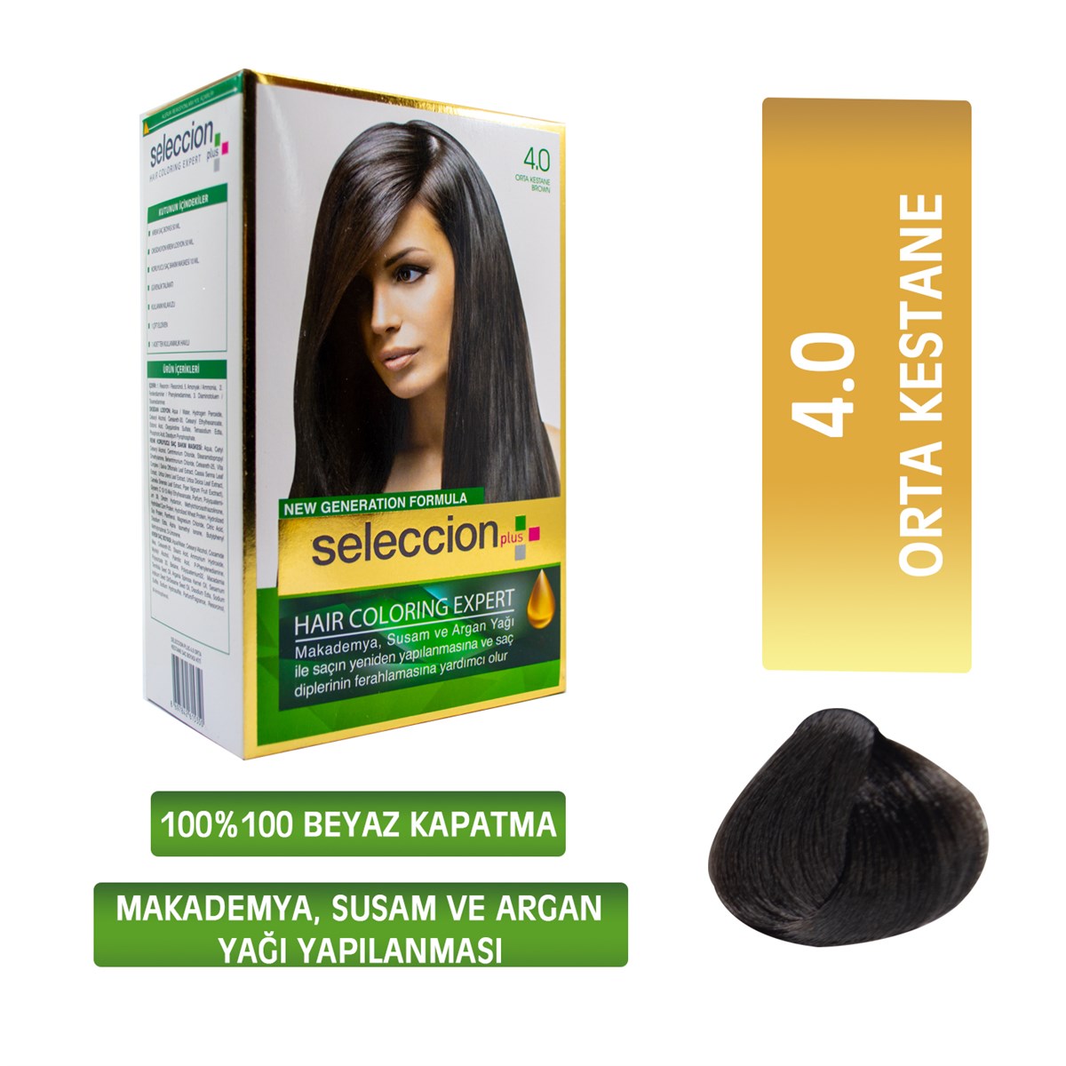 Seleccıon PlusSeleccion Plus Set Boya 4.0 Orta Kestane