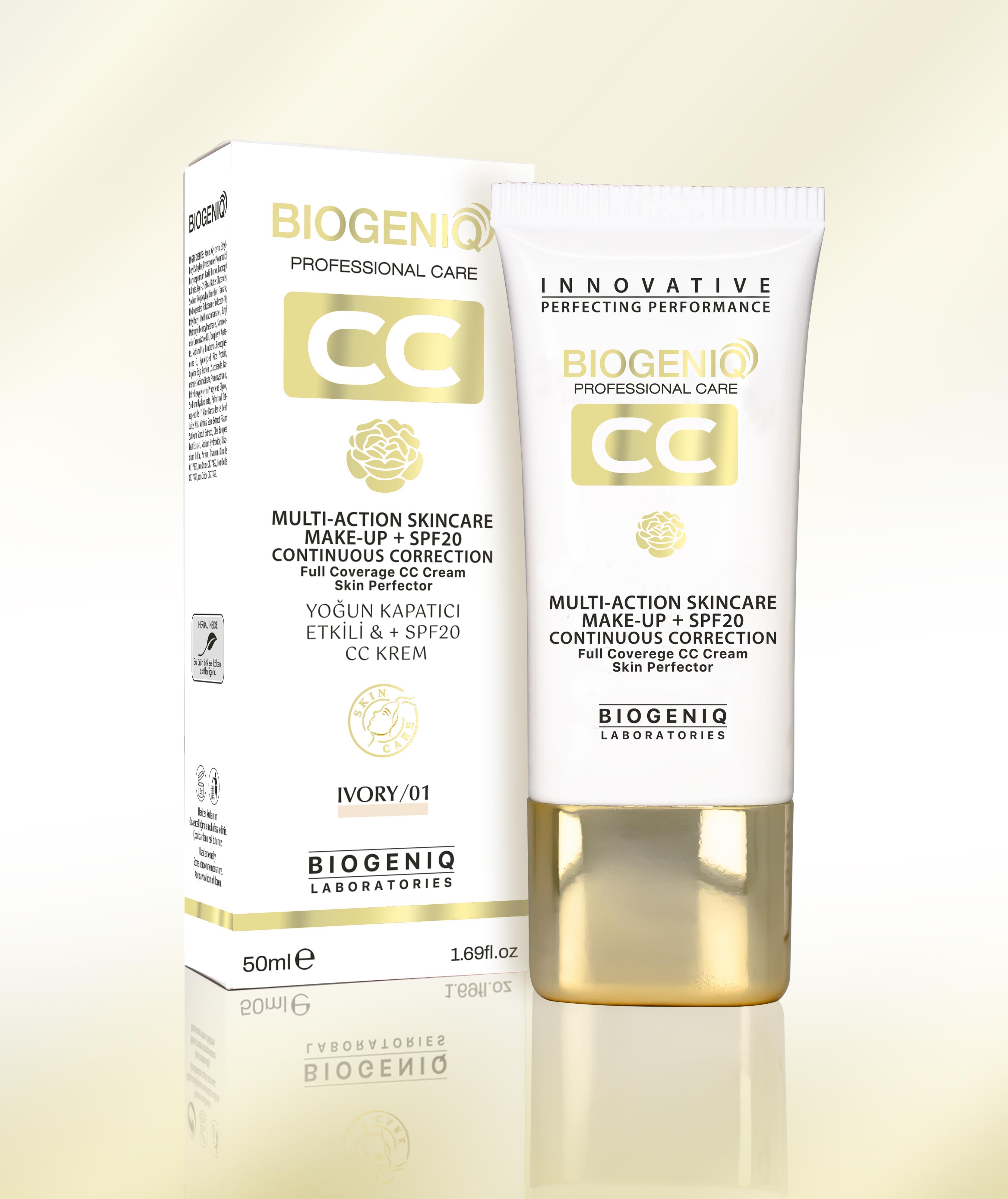 BiogeniqBIOGENIQ CC Krem Ivory 01