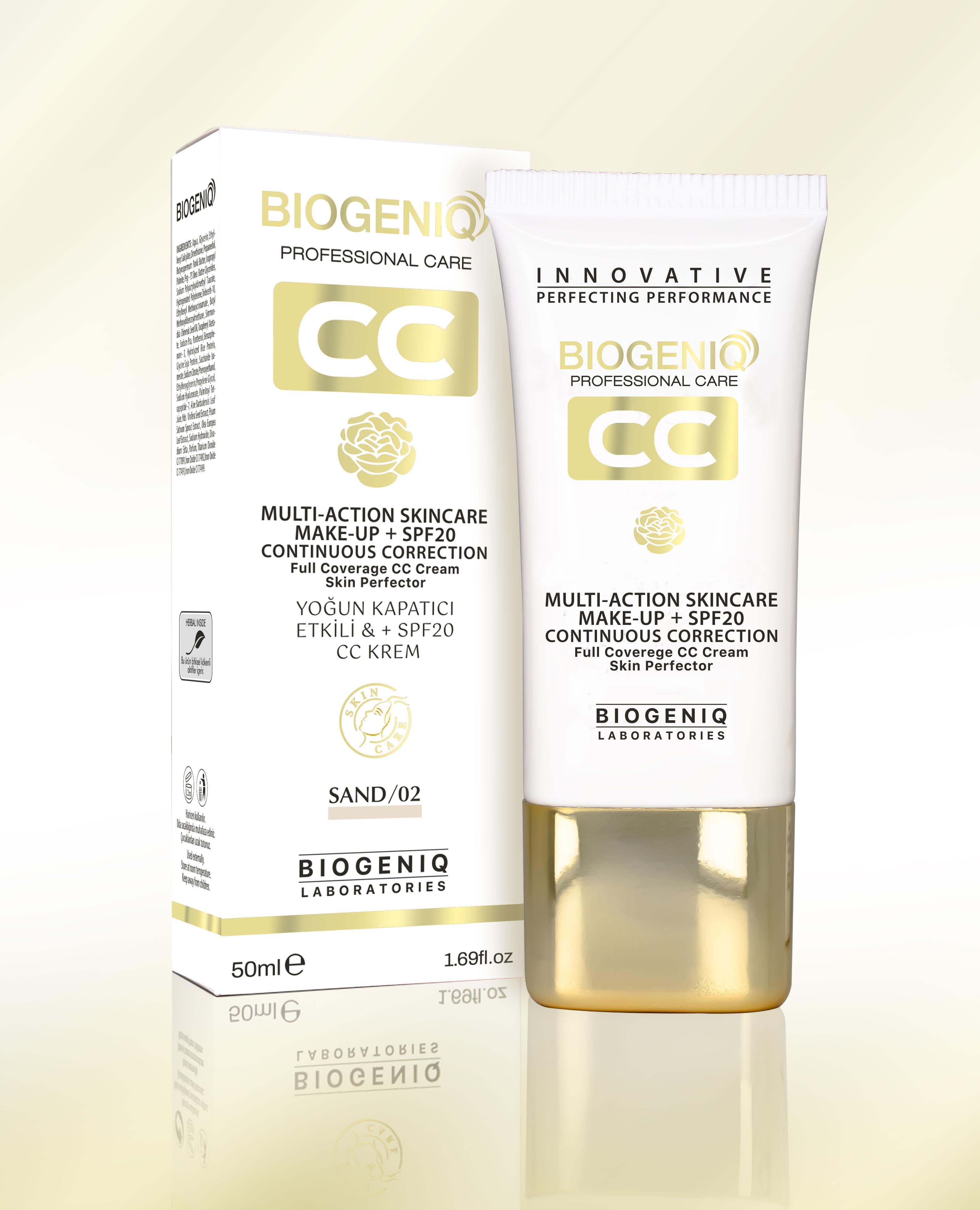 BiogeniqBIOGENIQ CC Krem Sand 02