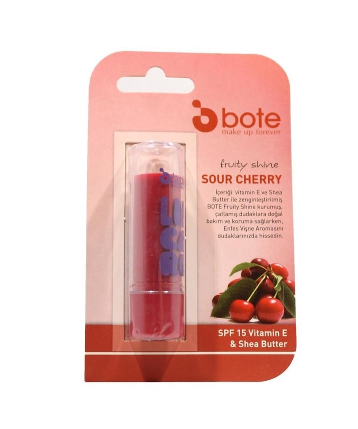 Bote Lıp Care 5.5 Ml Fruıty Shıne Sour Cherry