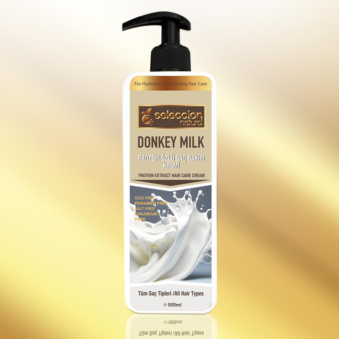 Seleccion NaturelEŞEK SÜTLÜ PROTEİN ÖZLÜ SAÇ BAKIM KREMİ