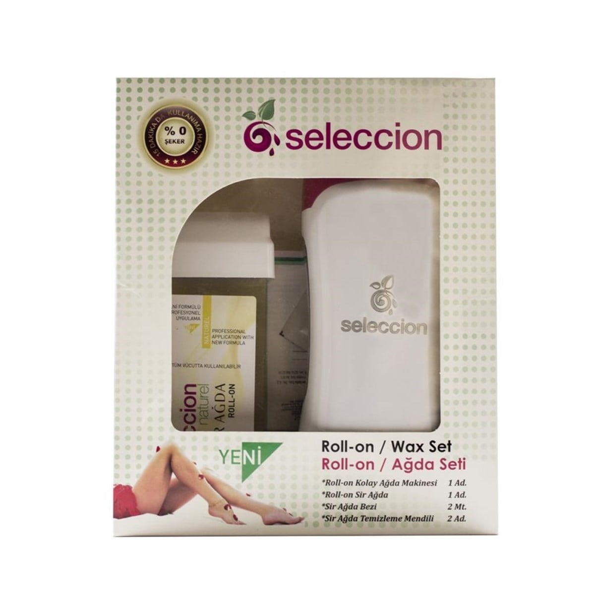 Seleccıon NaturelSeleccion Agda Makınesı Kartus Isıtıcılı Set