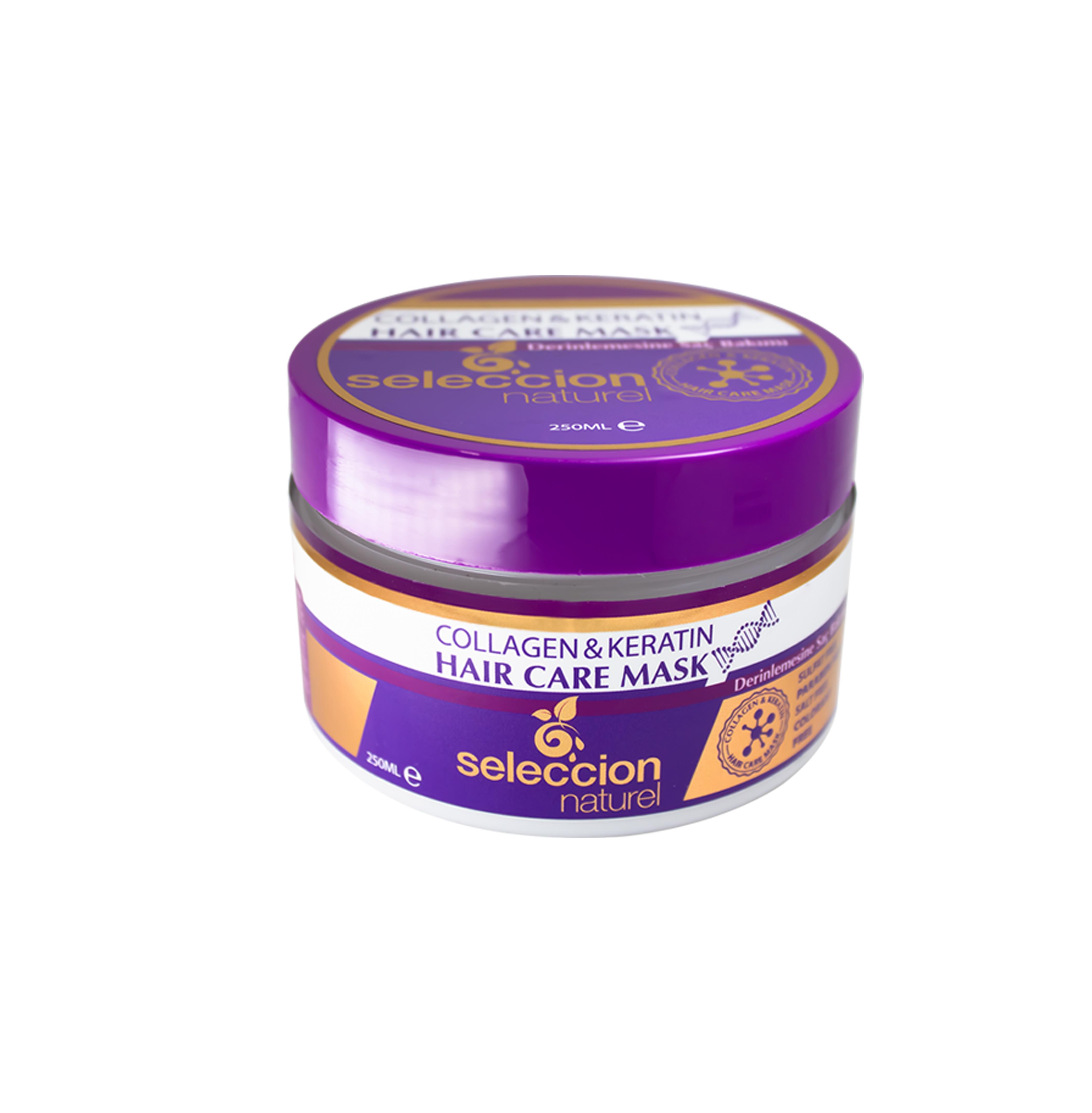 Seleccion NaturelSeleccion Naturel 250Ml Collagen & Keratin Hair Care Mask Derinlemesine Saç Bakım Maskesi