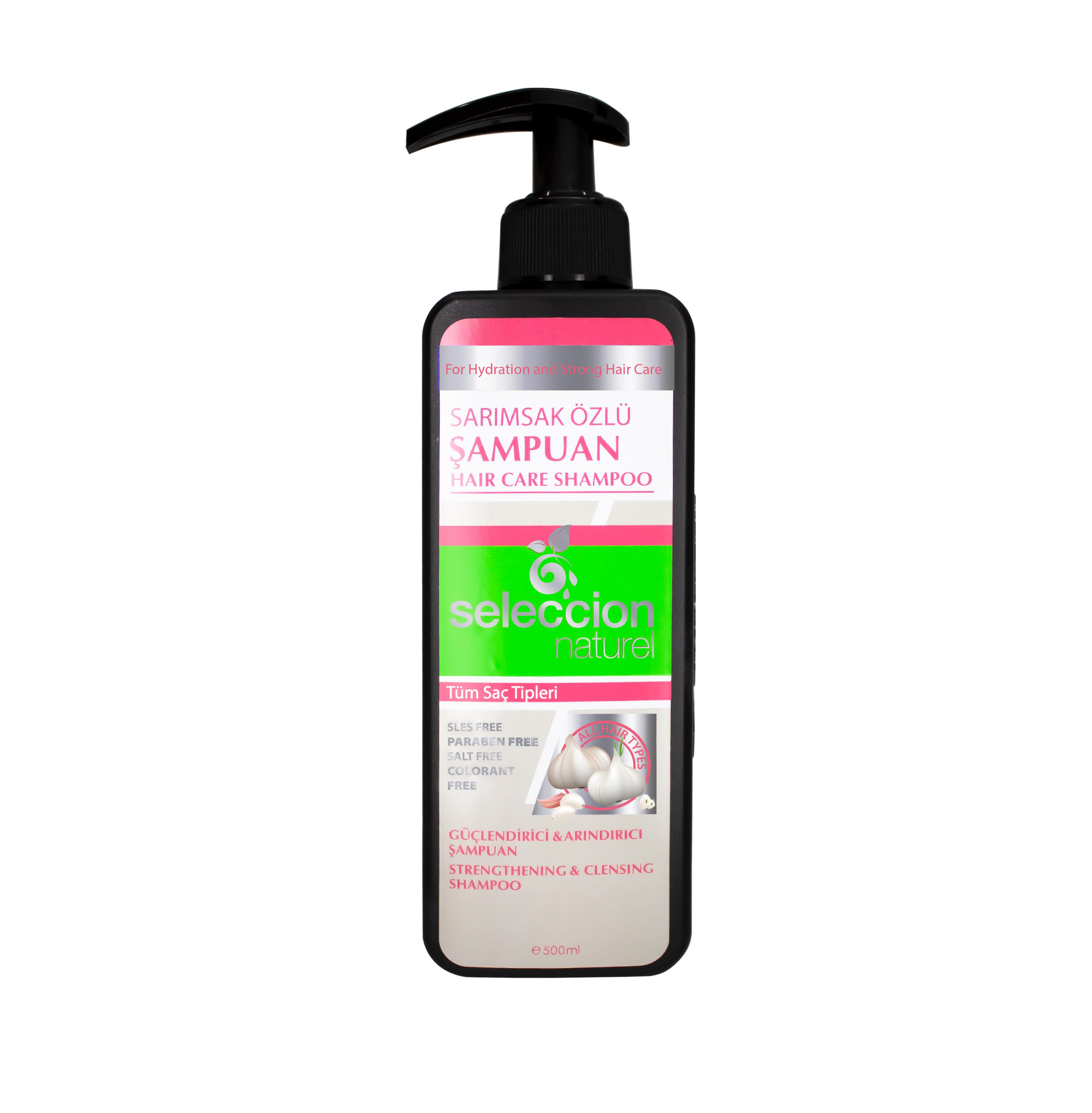 Seleccion NaturelSeleccion Naturel 500ML Sampuan Sarımsak