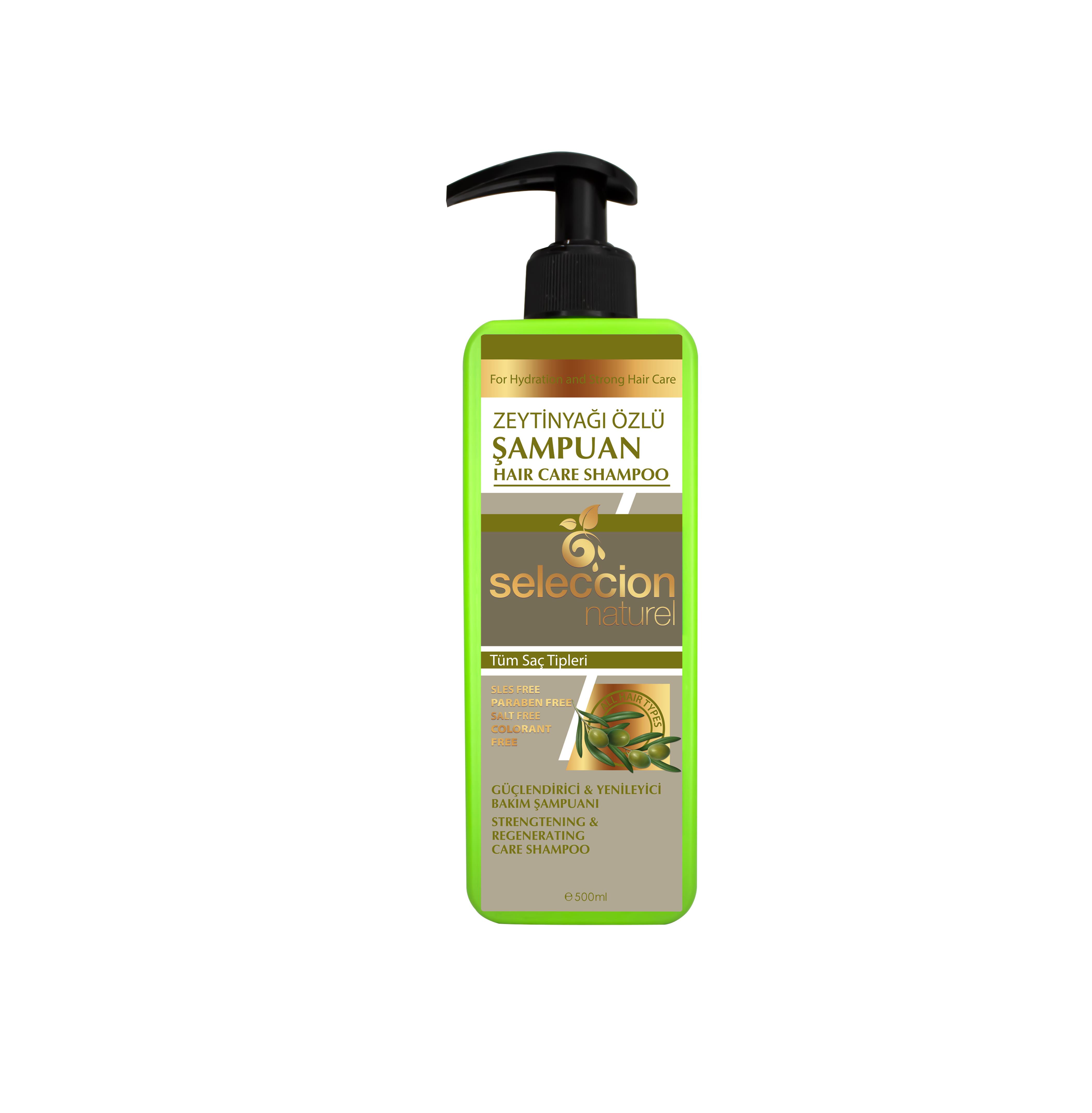 Seleccion NaturelSeleccion Naturel 500ML Şampuan Zeytınyağlı