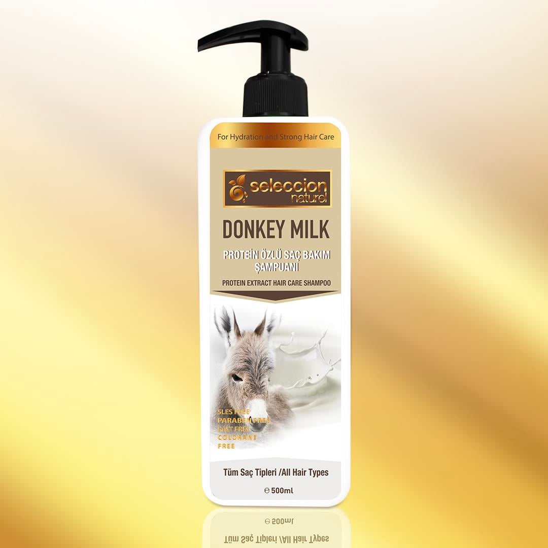 Seleccion NaturelSeleccion Naturel 500 Ml Eşek Sütlü Şampuan