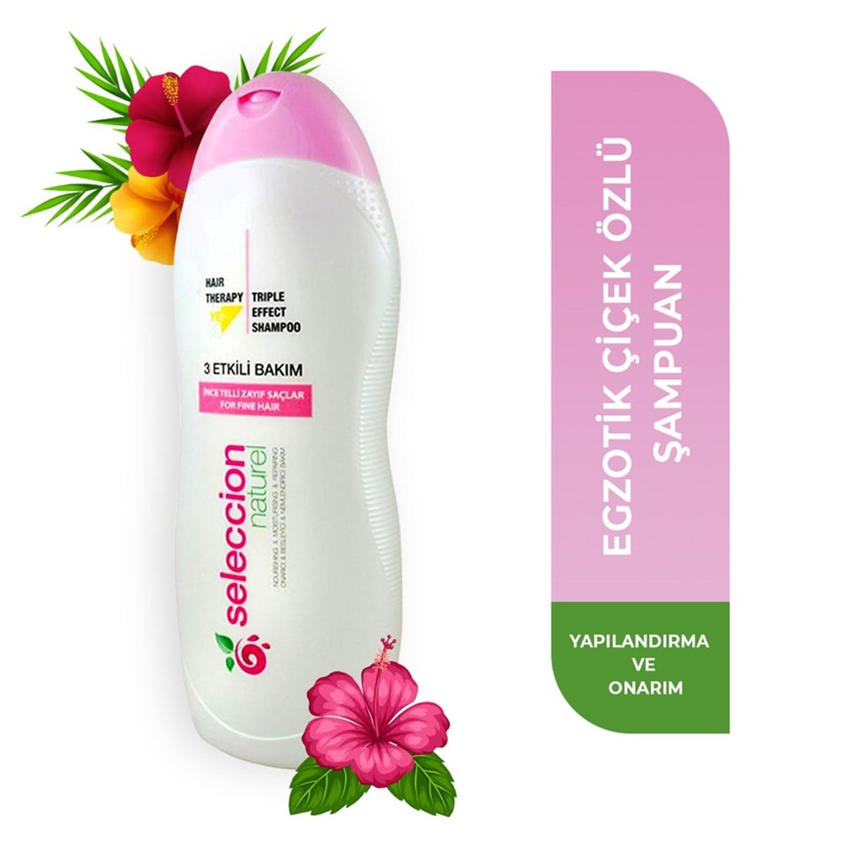 Seleccıon NaturelSeleccion Naturel 750 Ml Egzotik Çiçek Özlü Şampuan 