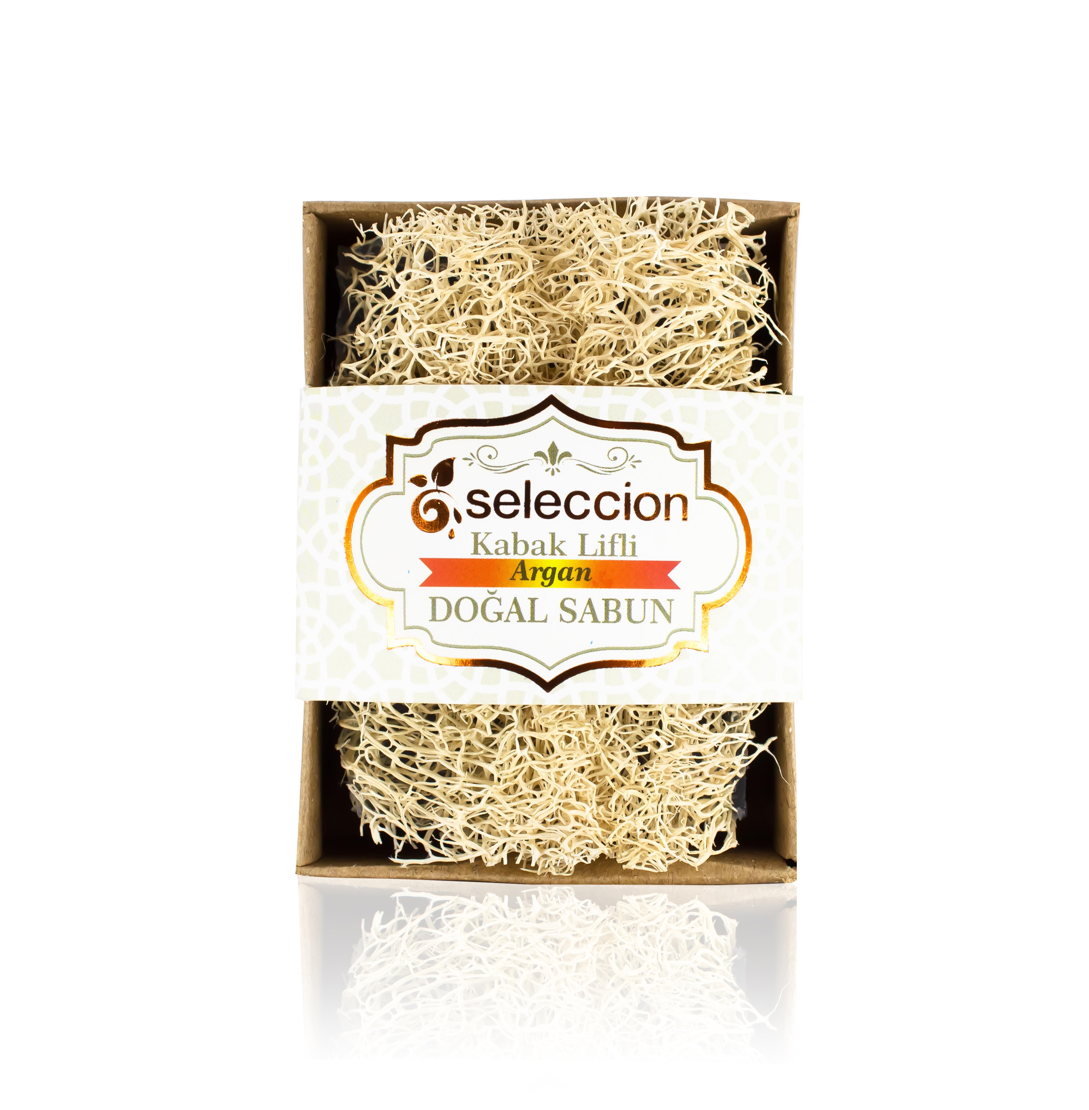 Seleccion NaturelSeleccion Naturel Doğal Kabak Lifli Argan Sabun 120 Gr