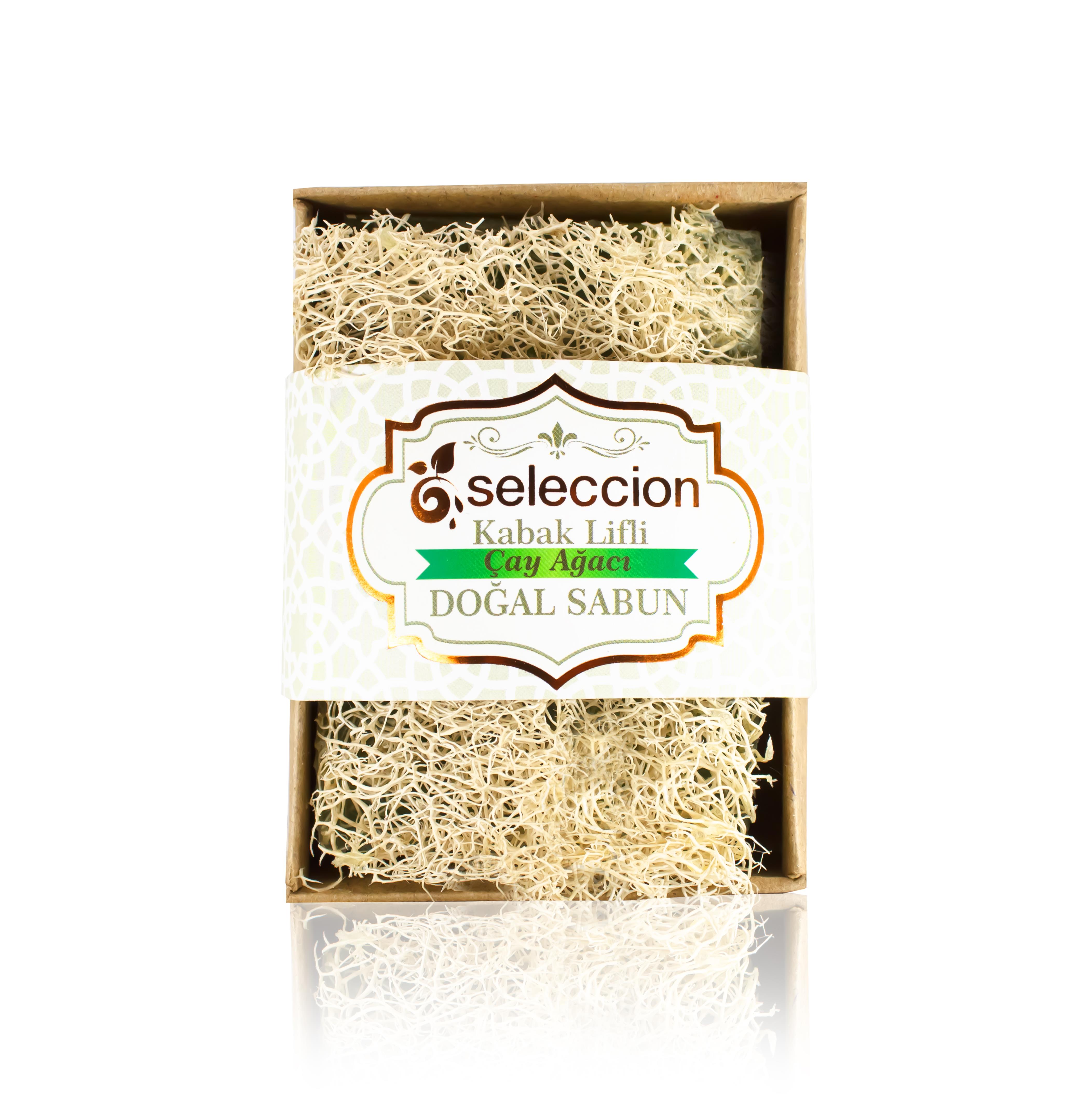 Seleccion NaturelSeleccion Naturel Doğal Kabak Lifli Çay Ağacı Sabun 120 Gr