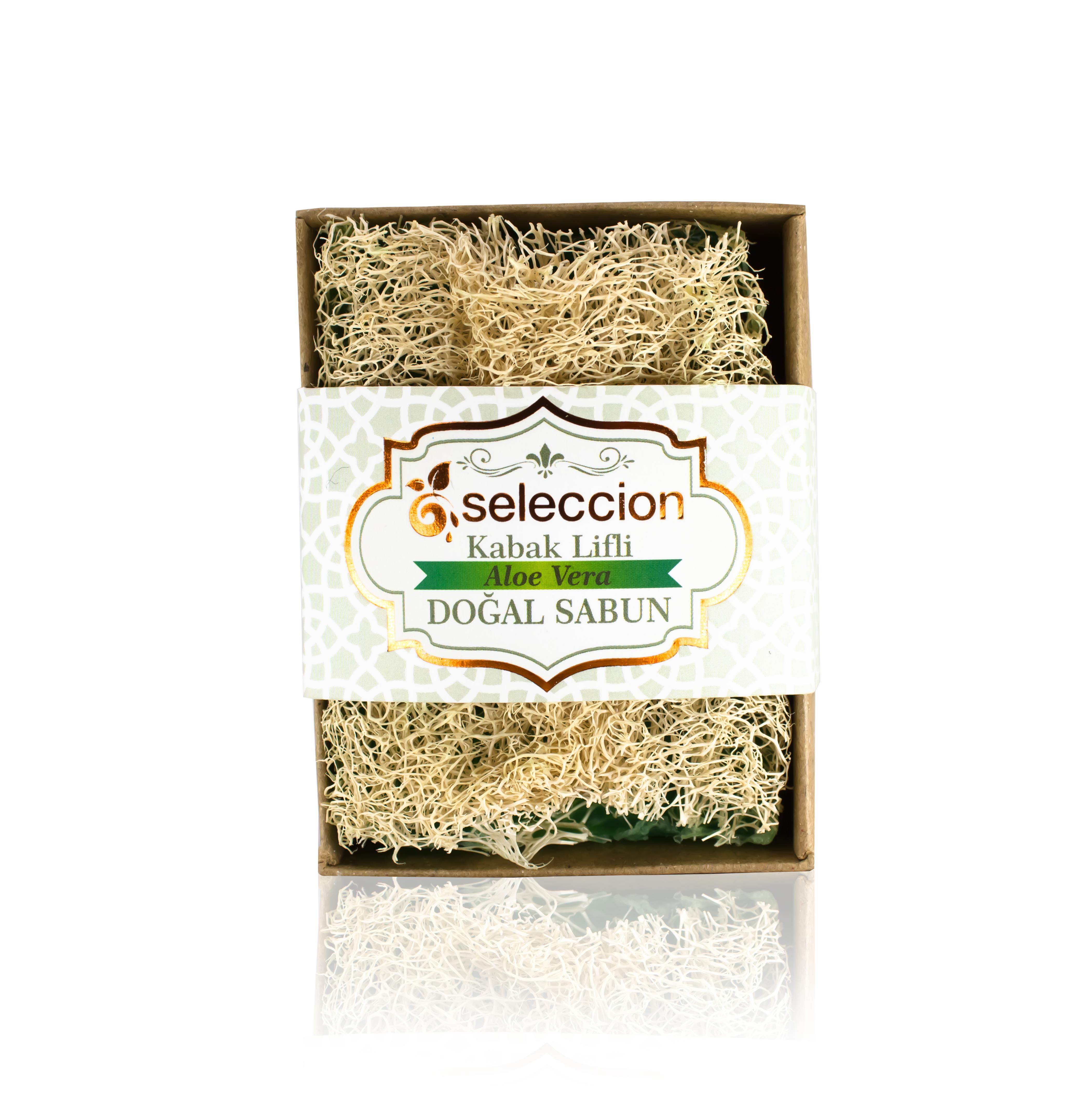 Seleccion NaturelSeleccion Naturel Doğal Kabak Lifli Aloe Vera Sabun 120 Gr