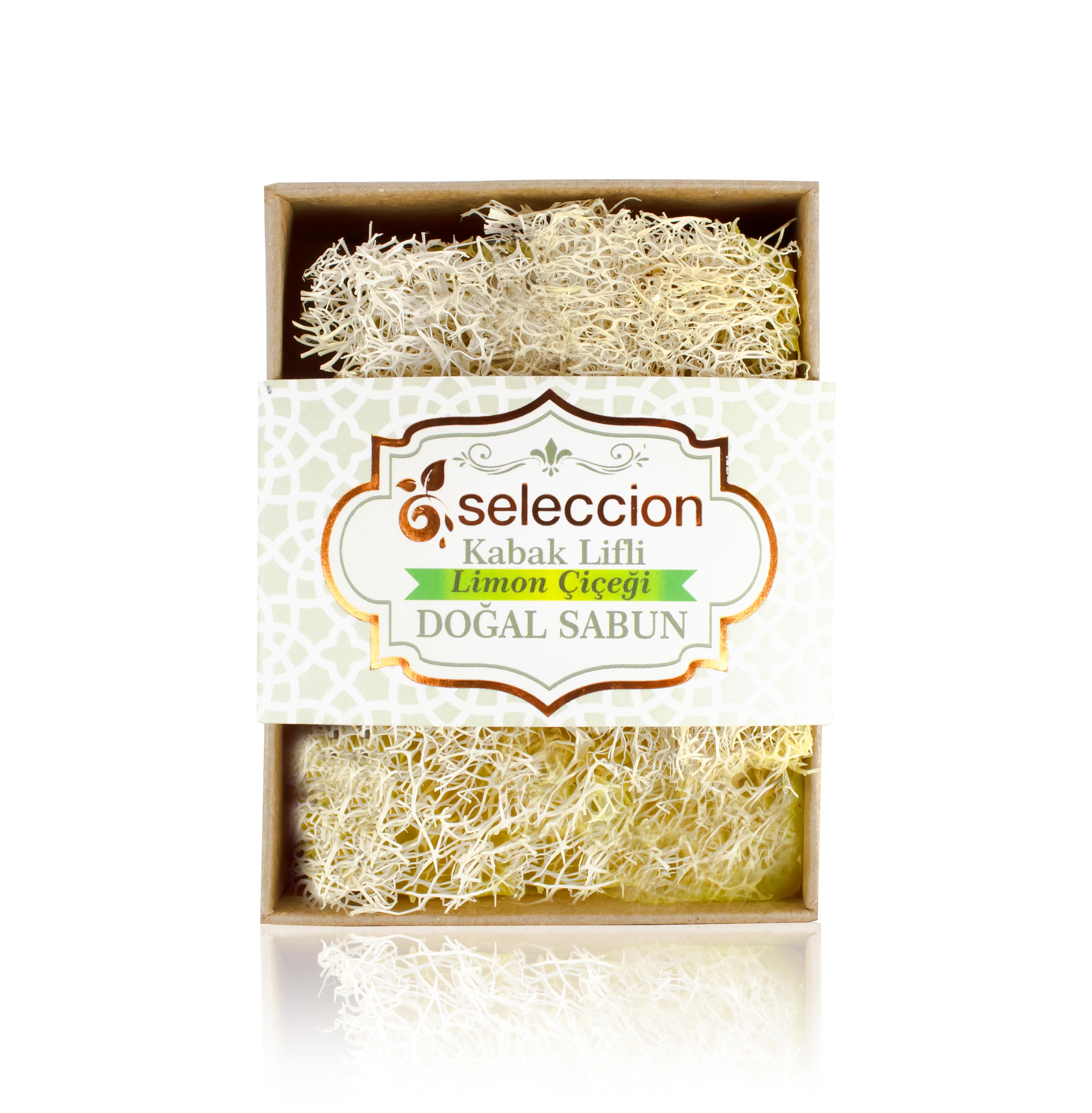 Seleccion NaturelSeleccion Naturel Doğal Kabak Lifli Limon Çiçeği Sabun 120 Gr