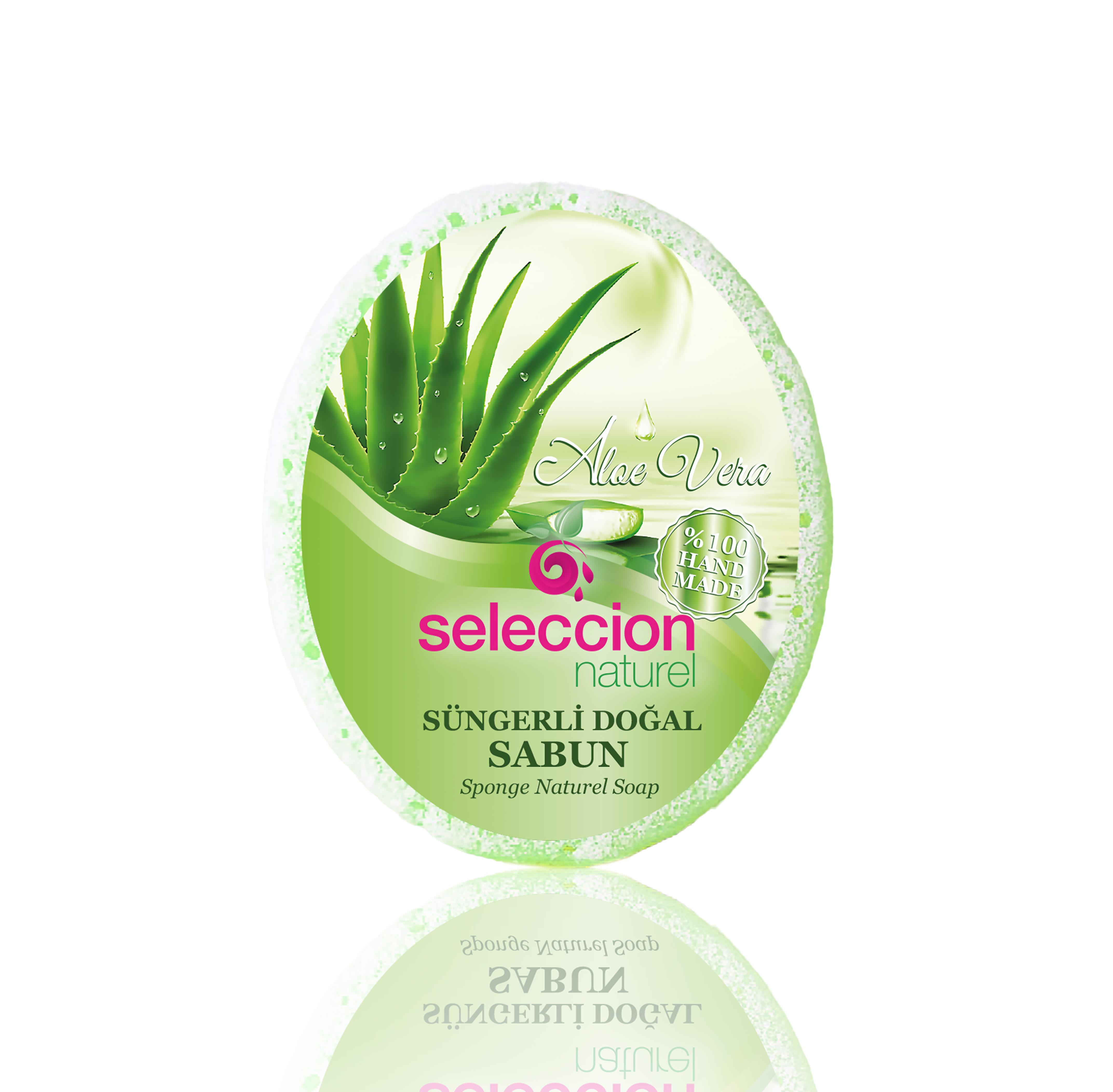 Seleccion NaturelSeleccion Naturel Süngerli Sabun Aloe Vera 150gr.