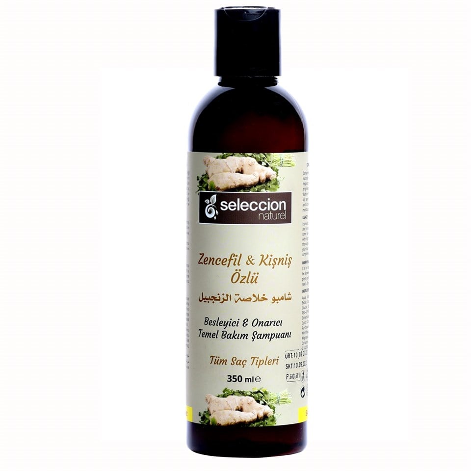 Seleccion NaturelSeleccion Naturel Zencefil & Kişniş Özlü Şampuan 350 Ml 