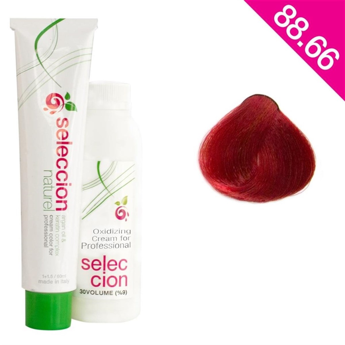 Seleccıon NaturelSeleccion Saç Boyası 60 Ml 88.66 Alev Kızılı 