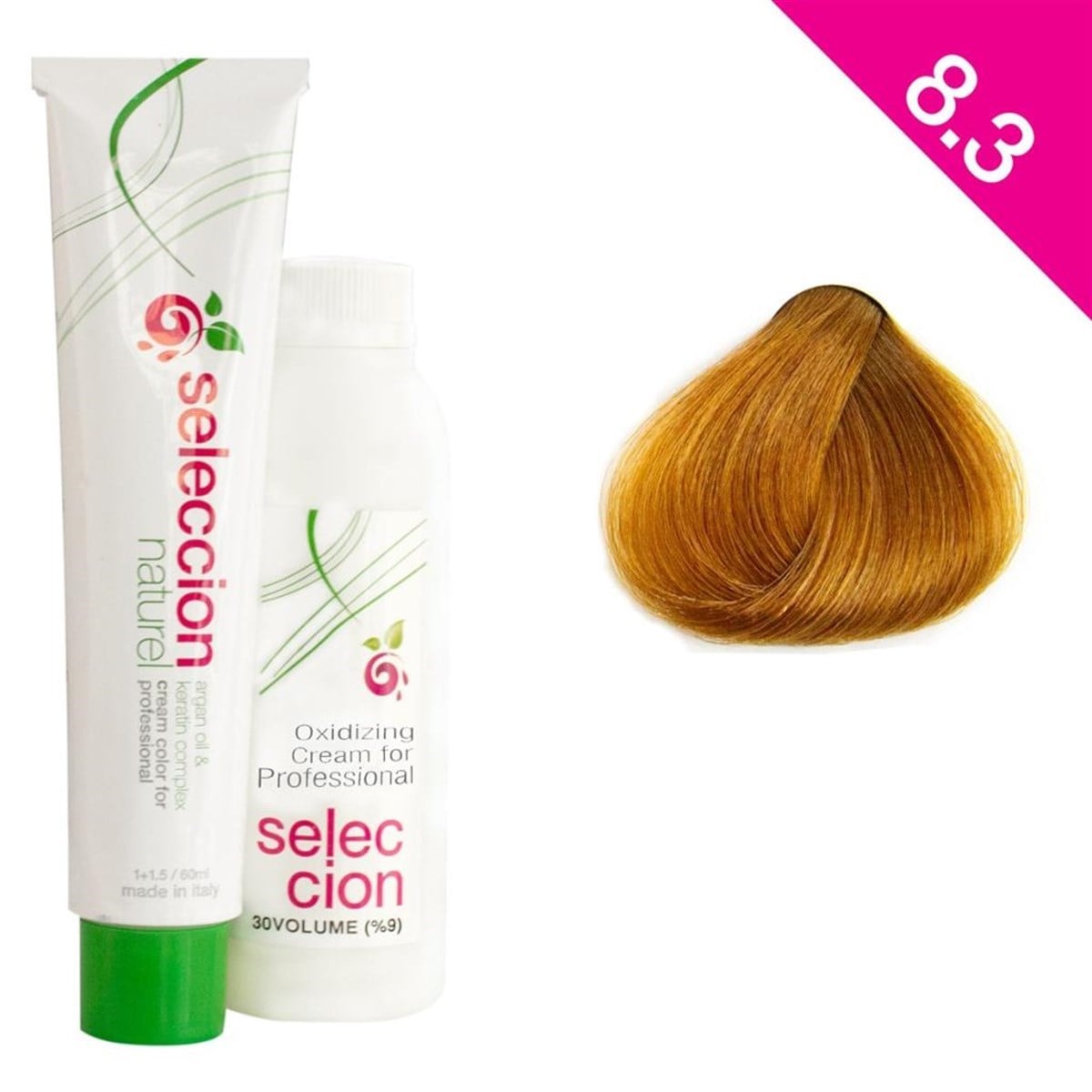Seleccıon NaturelSeleccion Saç Boyası 60 Ml 8.3 Açık Kumral Dore