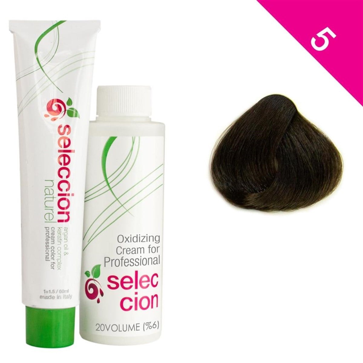 Seleccıon NaturelSeleccion Saç Boyası 60 Ml 5 Açık Kestane