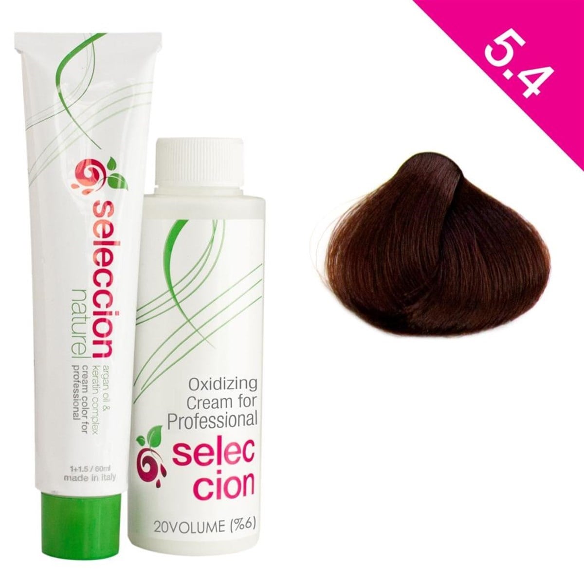Seleccıon NaturelSeleccion Saç Boyası 60 Ml 5.4 Açık Kestane Bakır