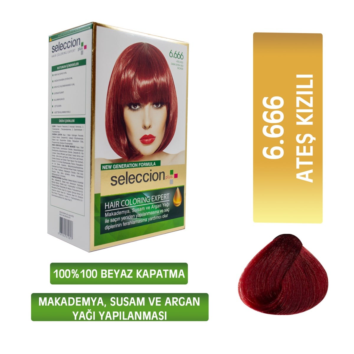 Seleccıon PlusSeleccion Plus Set Boya 6.666 Ates Kızılı