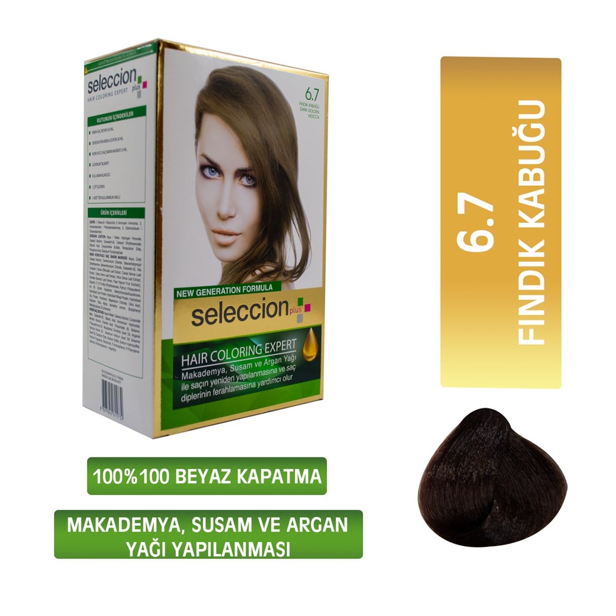 Seleccıon PlusSeleccion Plus Set Boya 6.7 Fındık Kabugu