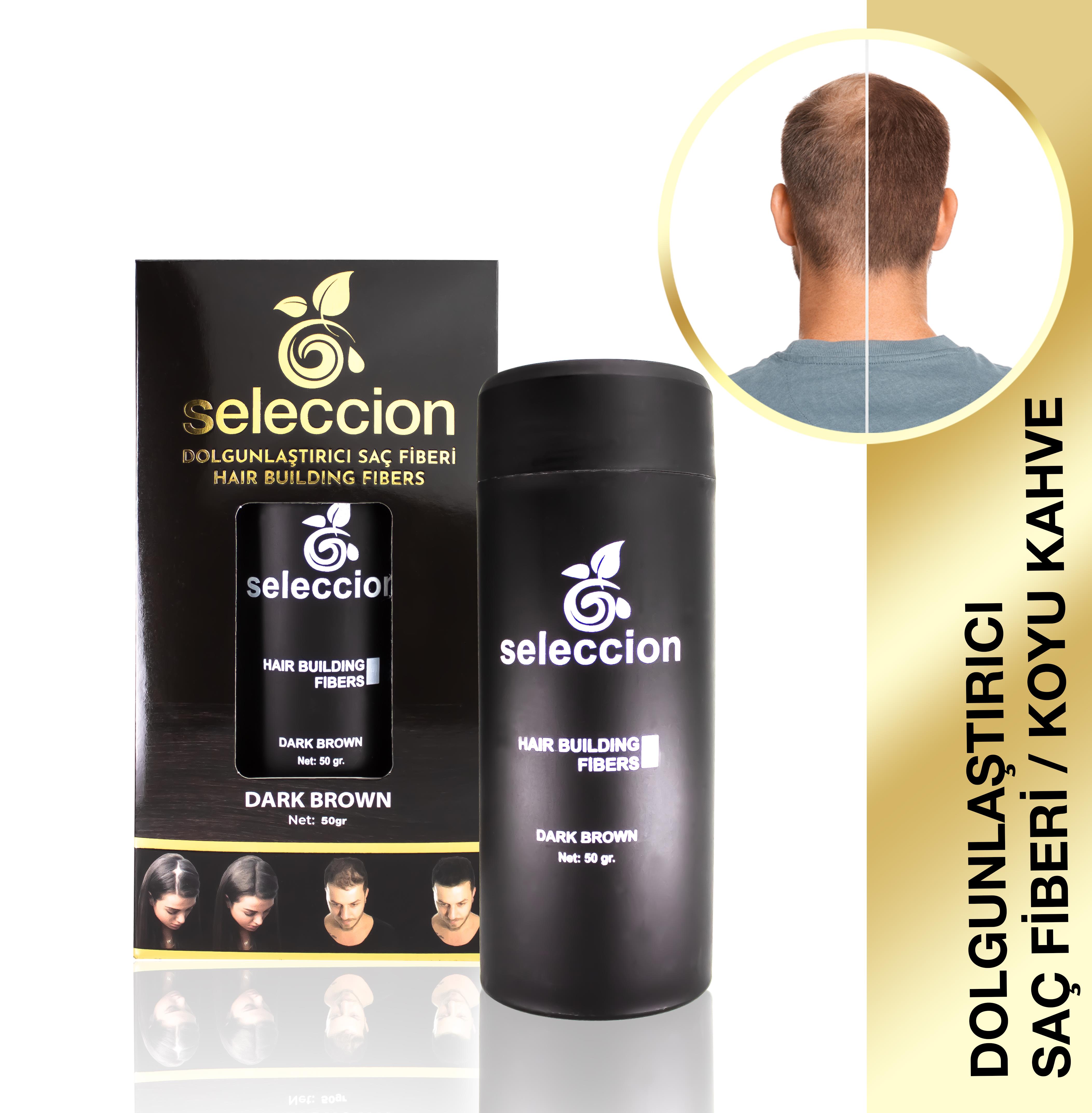 SeleccionSeleccion Hair Building Fibers -  Dark Brown