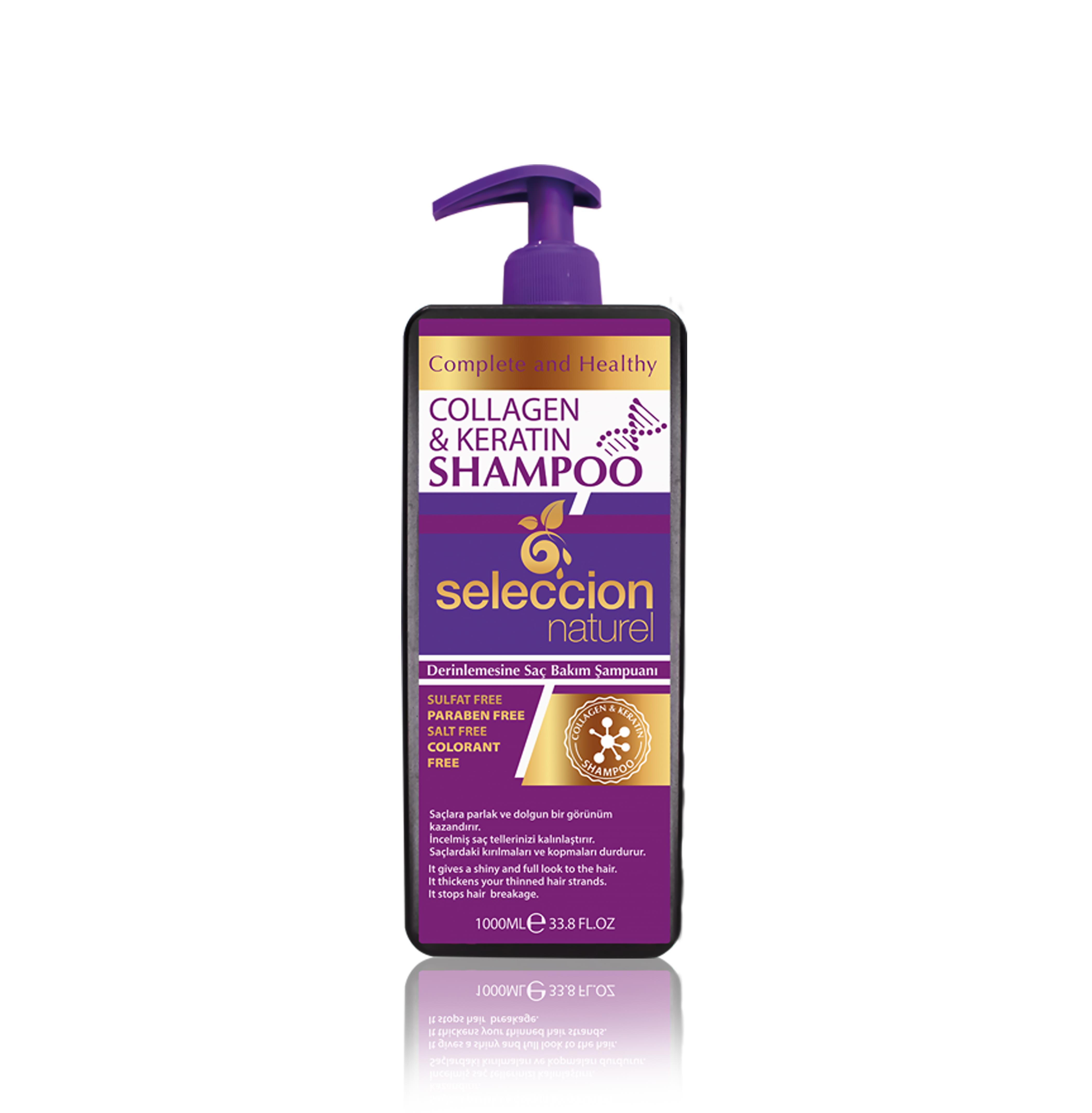 SeleccionSeleccion Naturel 1000Ml Collagen & Keratin Shampoo